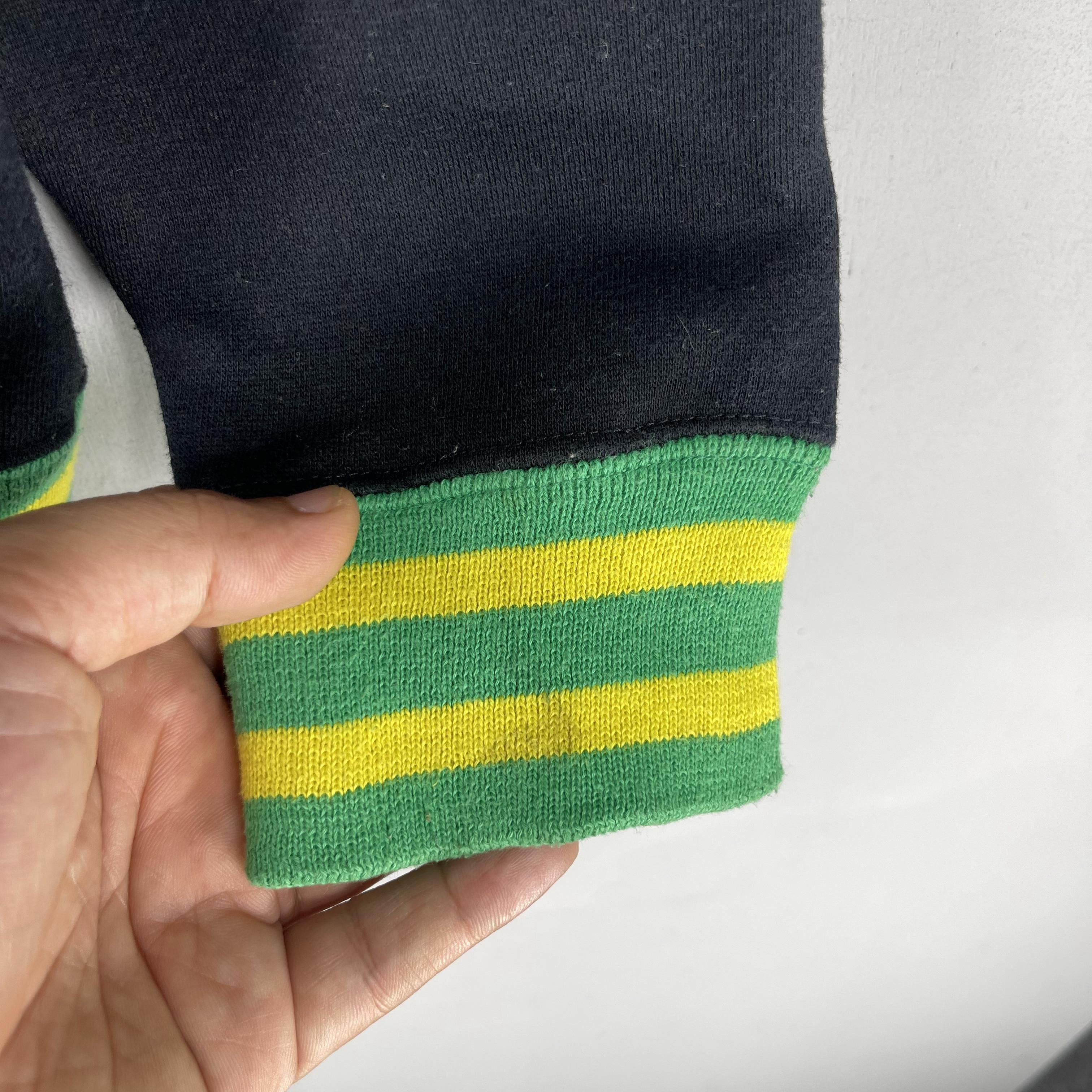 Bob Marley Vintage 90's JAMAICA Crewneck Big Logo Rasta Sweatshirt Size M / US 6-8 / IT 42-44 - 5 Thumbnail