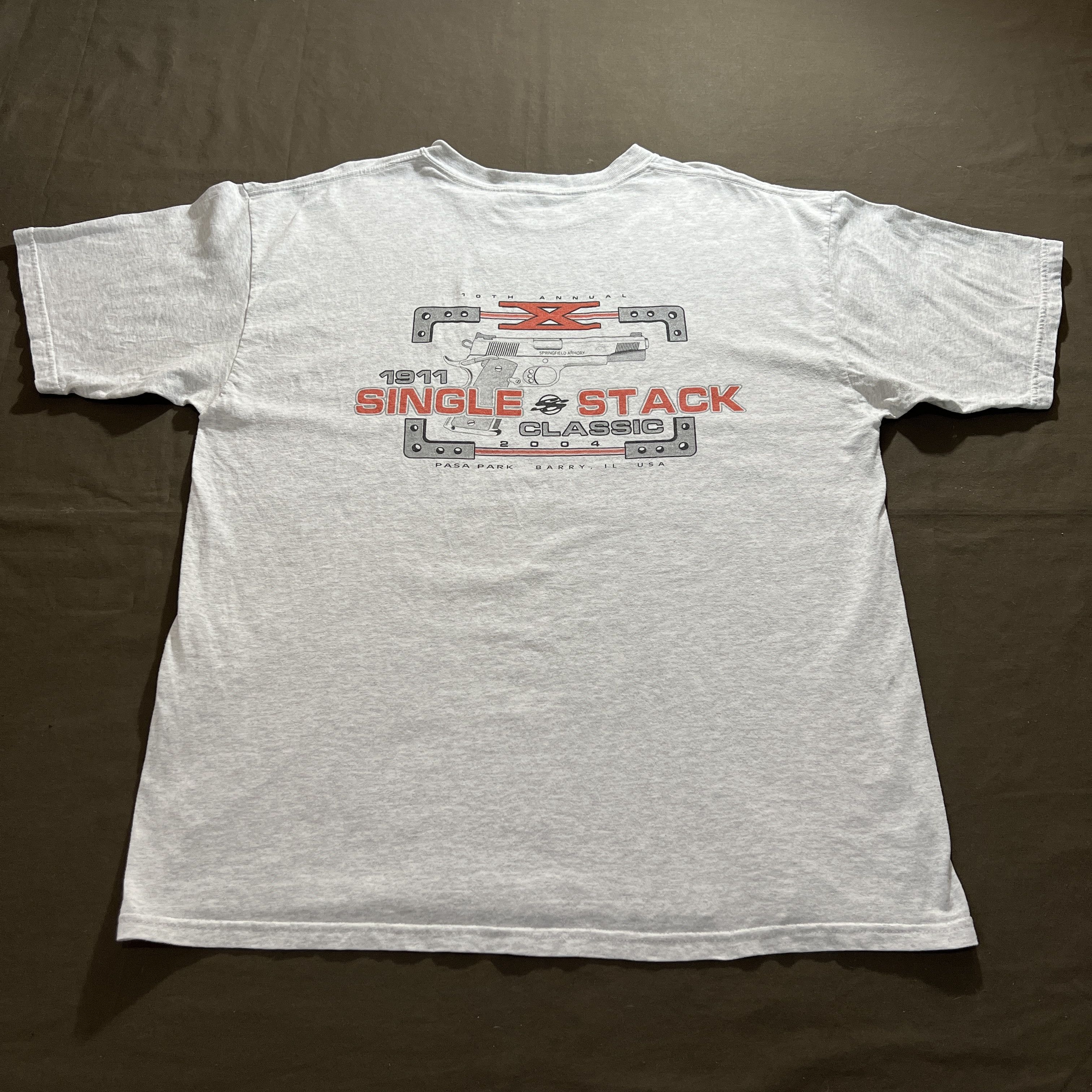 Vintage Vintage 2004 1911 single stack Tee 911 gun New York Size US XL / EU 56 / 4 - 2 Thumbnail