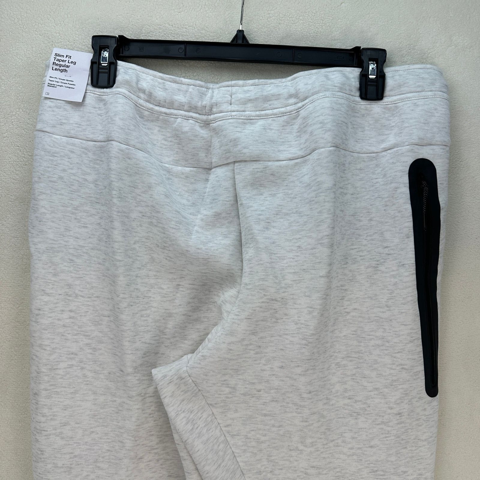 Nike NIKE MEN'S XXL TECH FLEECE JOGGER BIRCH HEATHER HV0959-051 Size US 40 / EU 56 - 3 Thumbnail