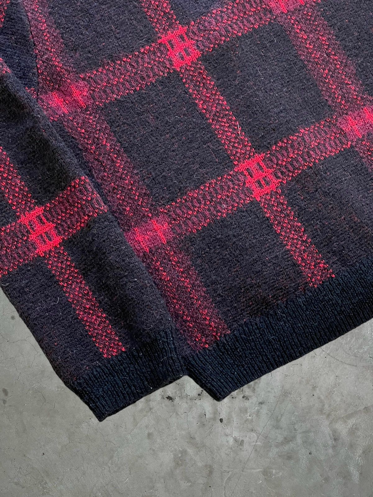 FW/14 Supreme Plaid Mohair Cardigan