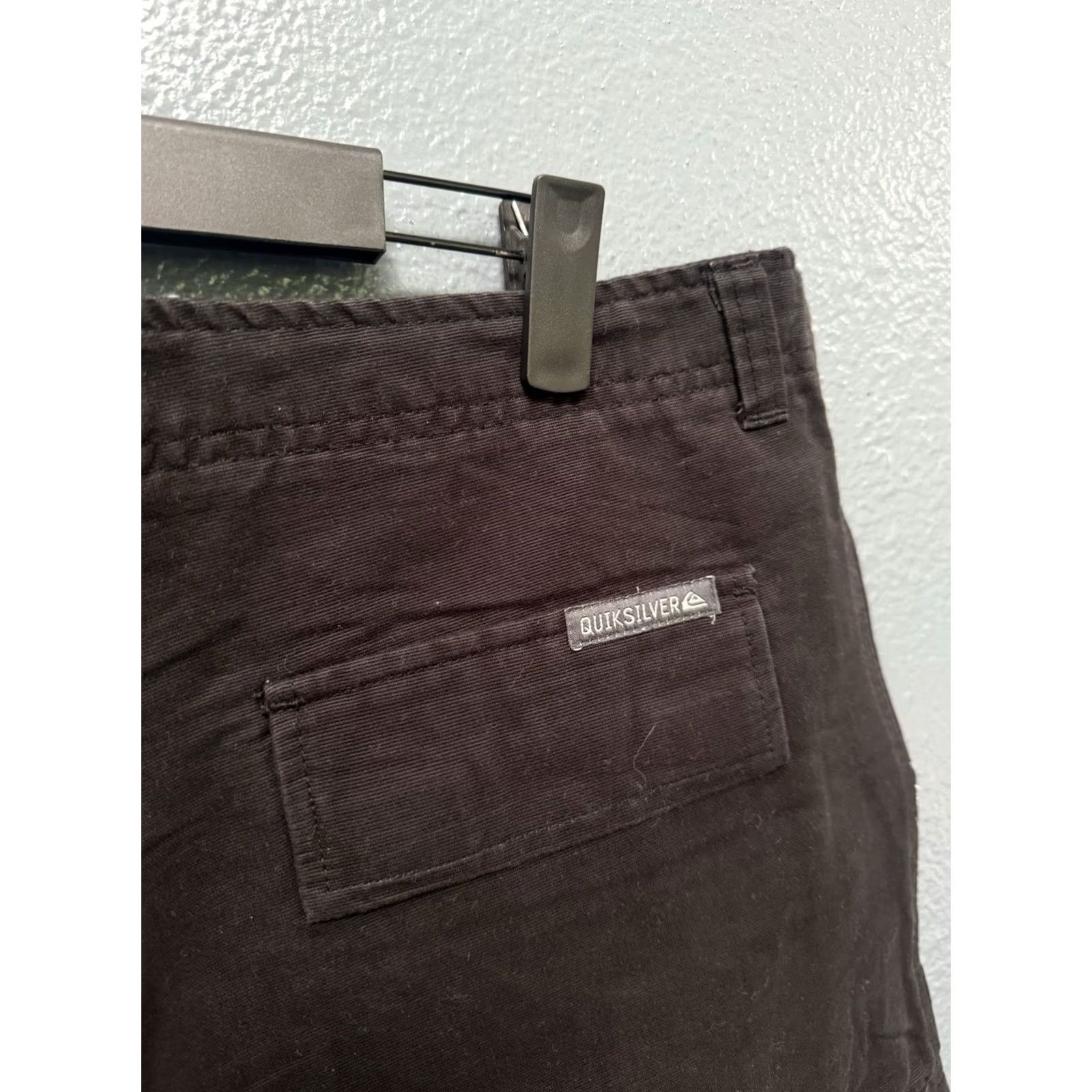 Quiksilver Brand New Quiksilver Vintage Y2K Cargo Shorts Men 38 Regular Black Baggy Size US 38 / EU 54 - 7 Thumbnail