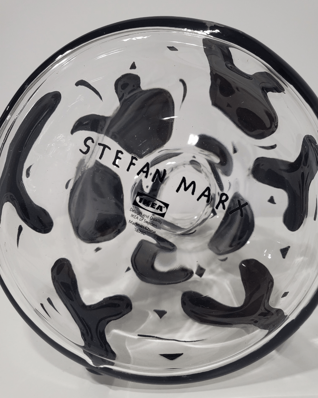 Designer × Ikea IKEA x Stefan Marx - I'm Sorry clear vase Art Event 2021 Size ONE SIZE - 3 Thumbnail