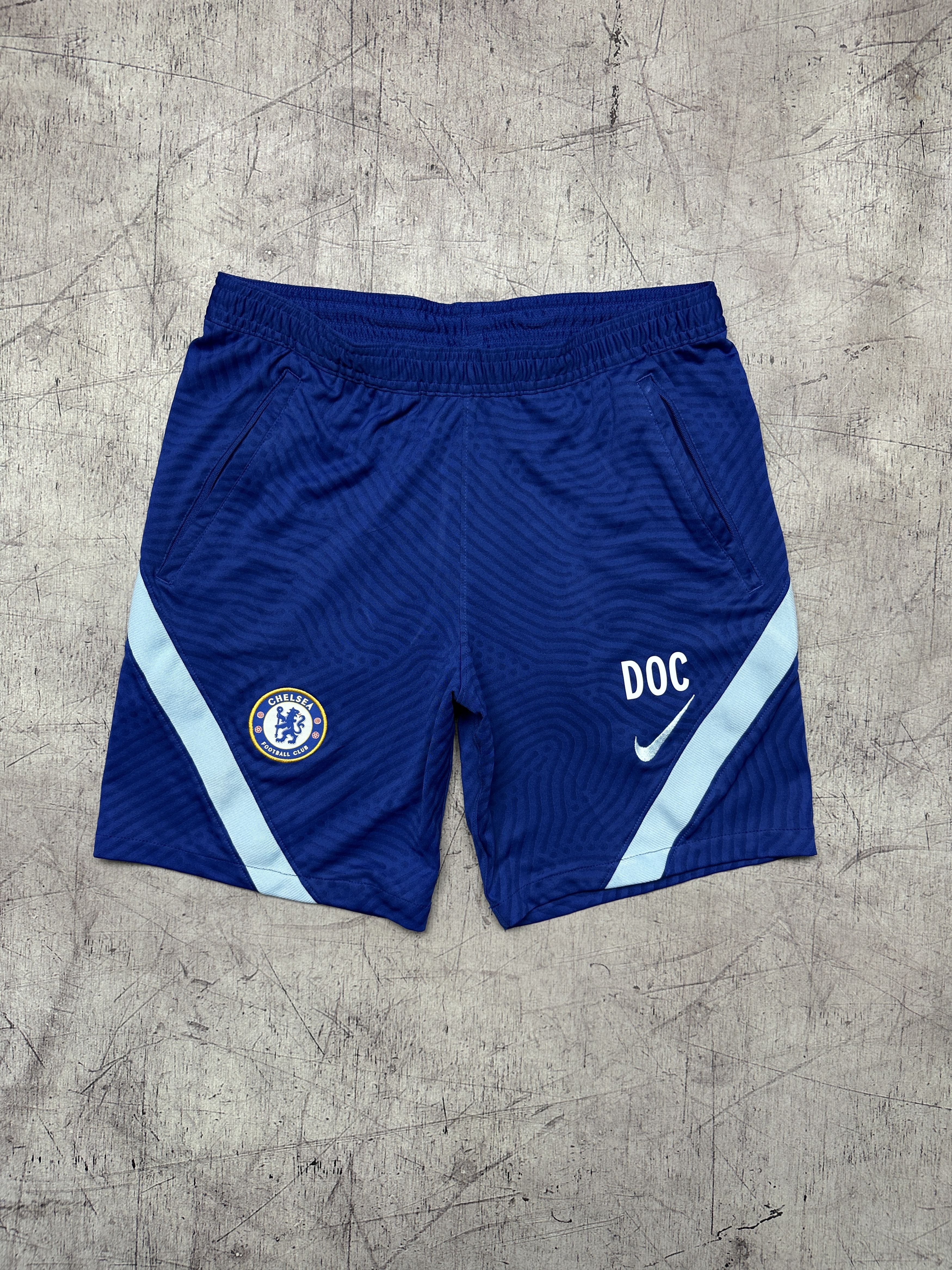 Nike Chelsea FC Nike Dri Fit Mens Football Soccer Shorts Size US 32 / EU 48 - 1 Thumbnail