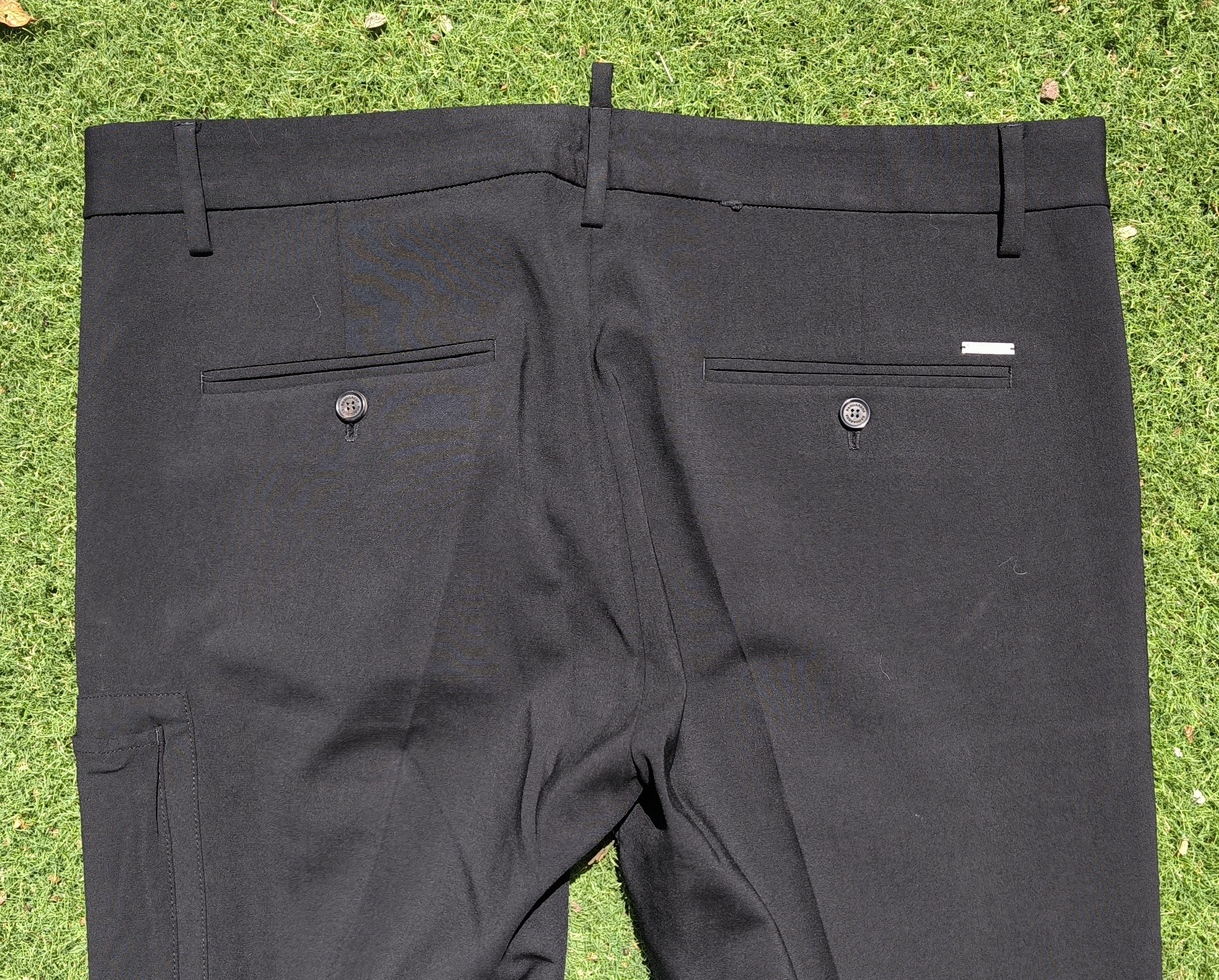 Dsquared2 Dsquared2 Virgin Wool Zip-Cargo Trousers (SS23) Size US 36 / EU 52 - 8 Thumbnail