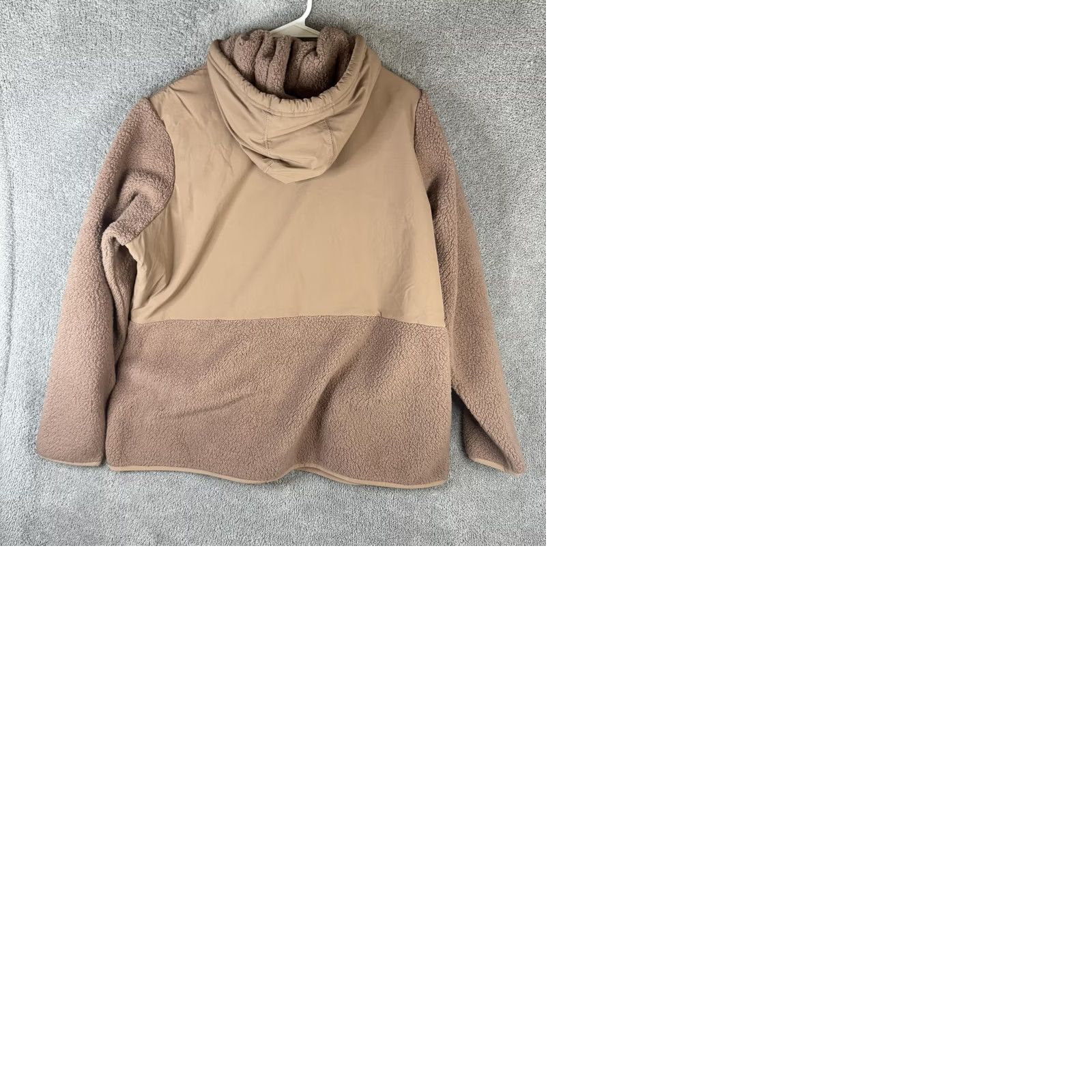 Duluth Trading Company Duluth Trading Co Womens Fleece Jacket Hooded Full Zip Pockets 1X Brown Size XL / US 12-14 / IT 48-50 - 9 Thumbnail