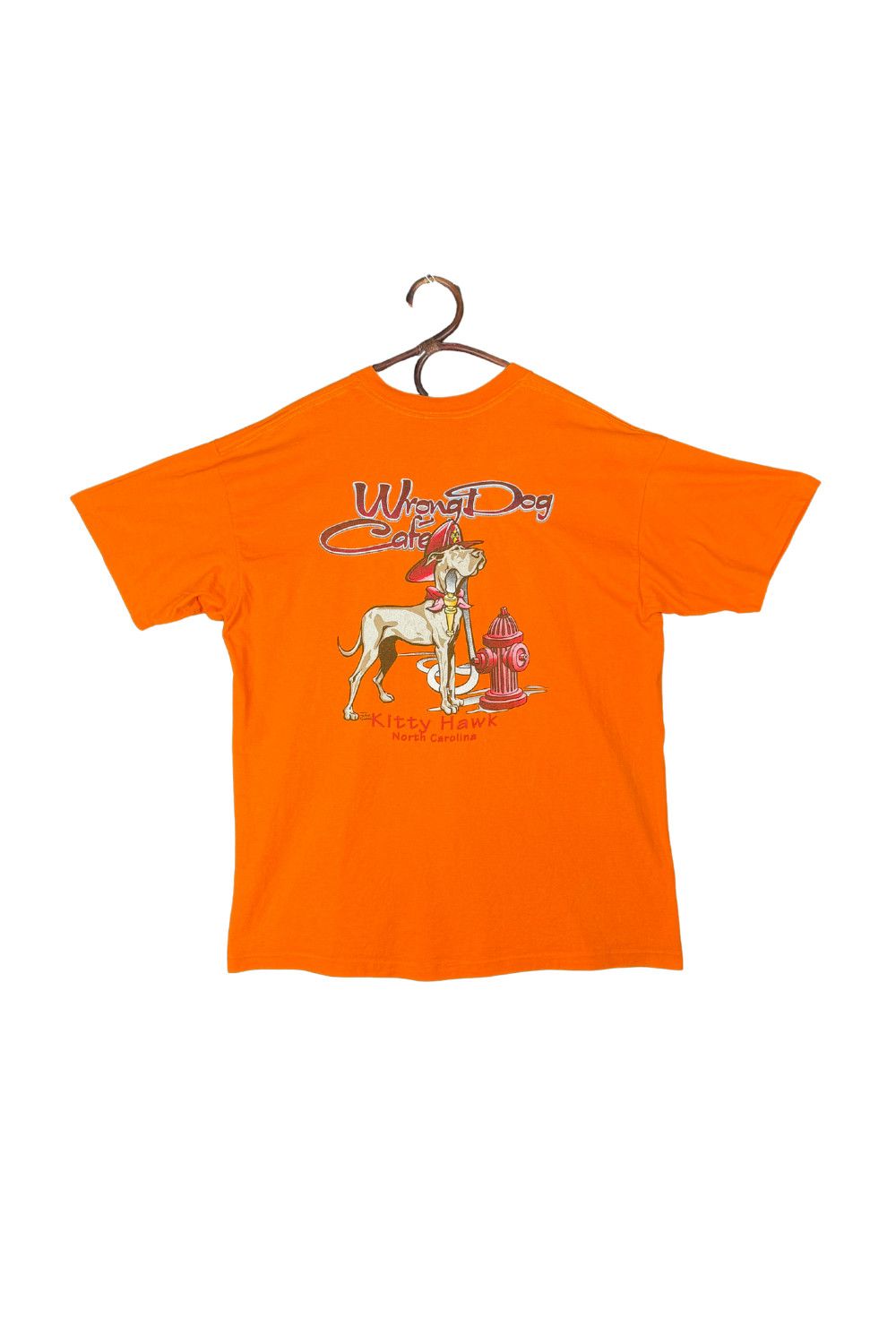 Anvil Vintage 90s Wrong Dog Cafe Great Dane Graphic Tee Dave Size US XXL / EU 58 / 5 - 1 Thumbnail