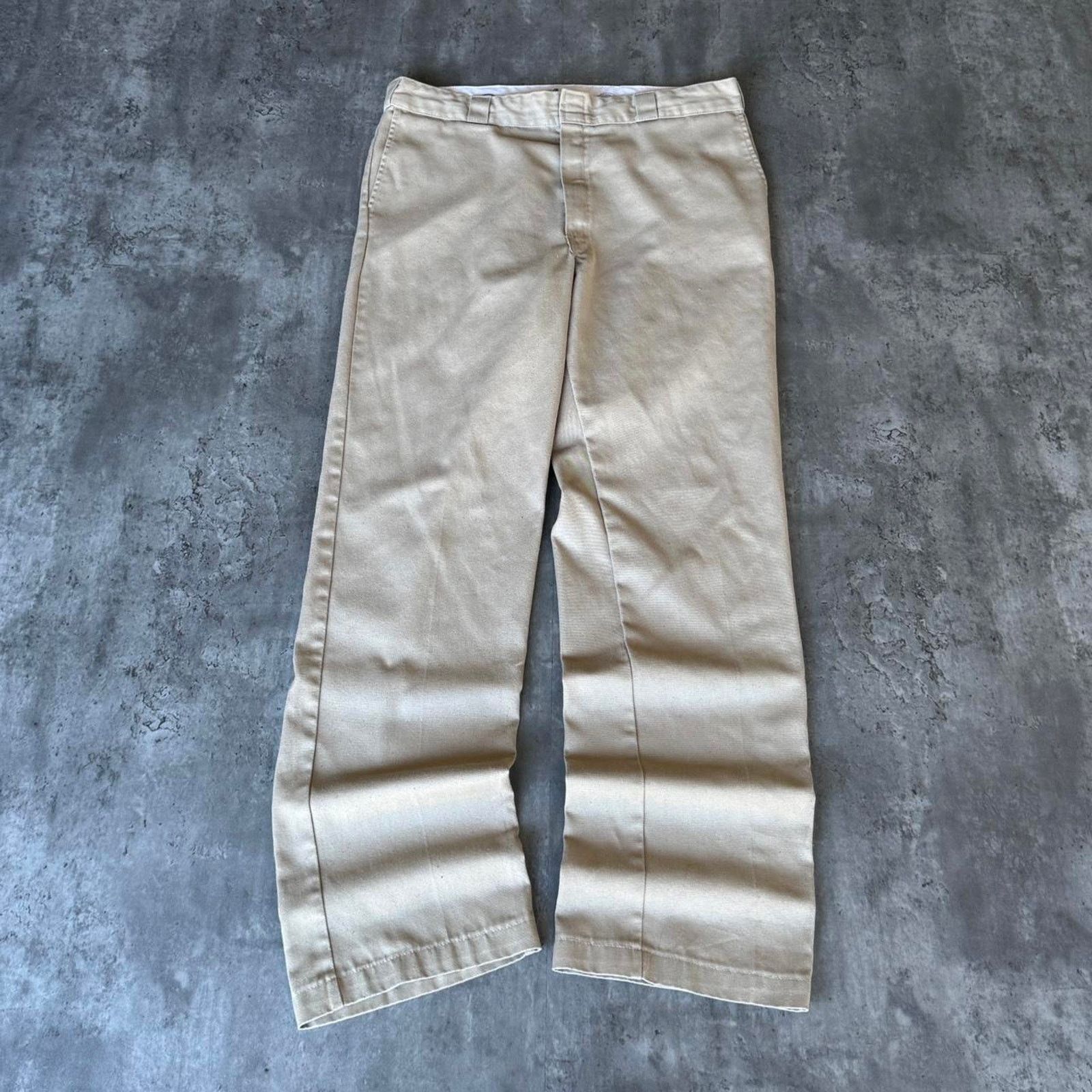 Dickies × Vintage Vintage Baggy Dickies 874 Y2K Streetwear Skater Cyber Pants Size US 38 / EU 54 - 1 Thumbnail