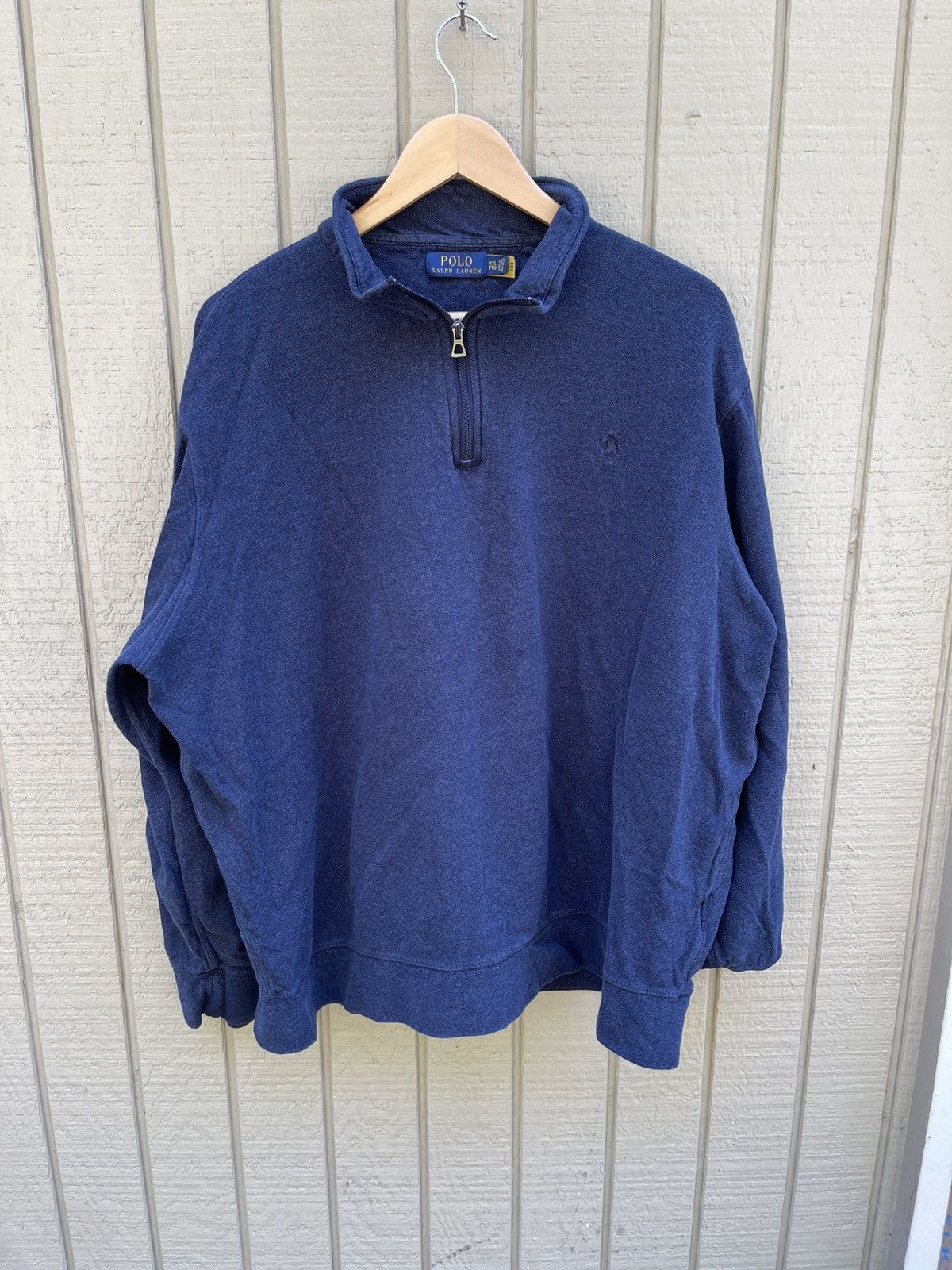 Polo Ralph Lauren Polo Ralph Lauren Quarter Zip Sweater Size US XXL / EU 58 / 5 - 2 Thumbnail