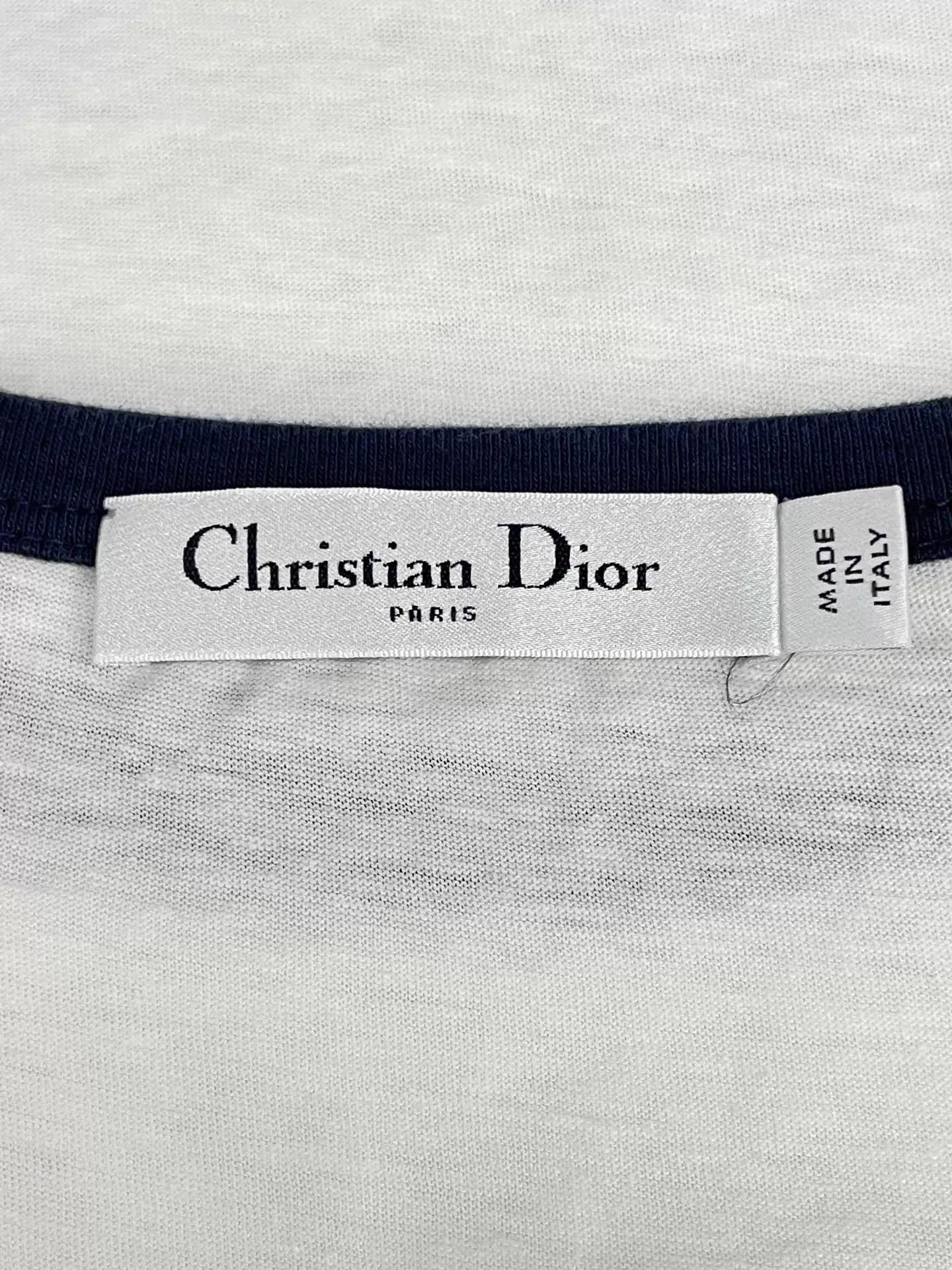 Dior DIOR Classic Linen Tennis Print Short Sleeve Size XS / US 0-2 / IT 36-38 - 5 Thumbnail