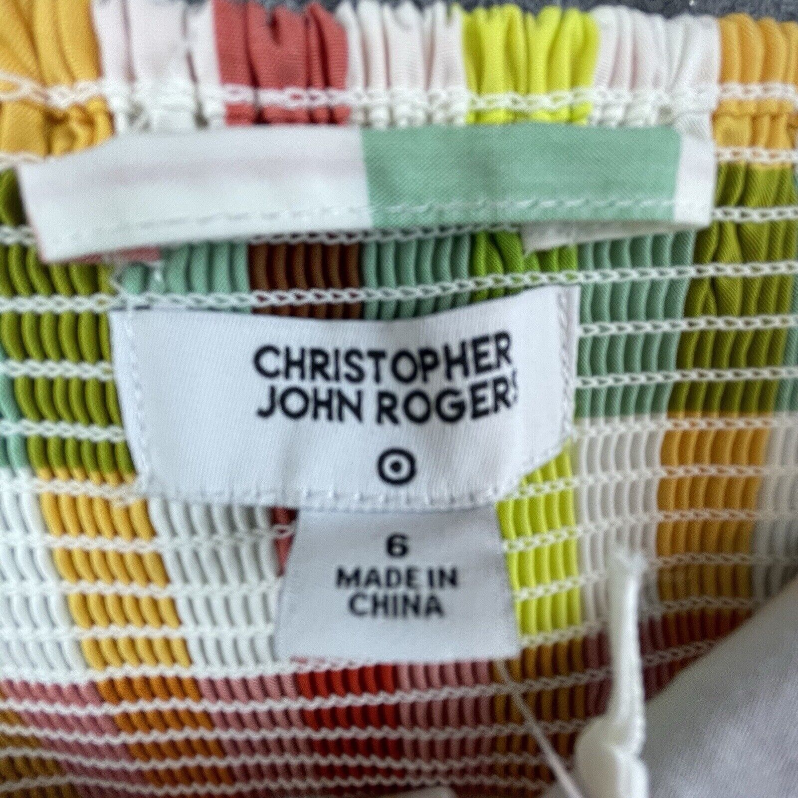 Christopher John Rogers Christopher John Rogers Dress 6 Playful Colorful Vibrant Fun Size M / US 6-8 / IT 42-44 - 3 Thumbnail