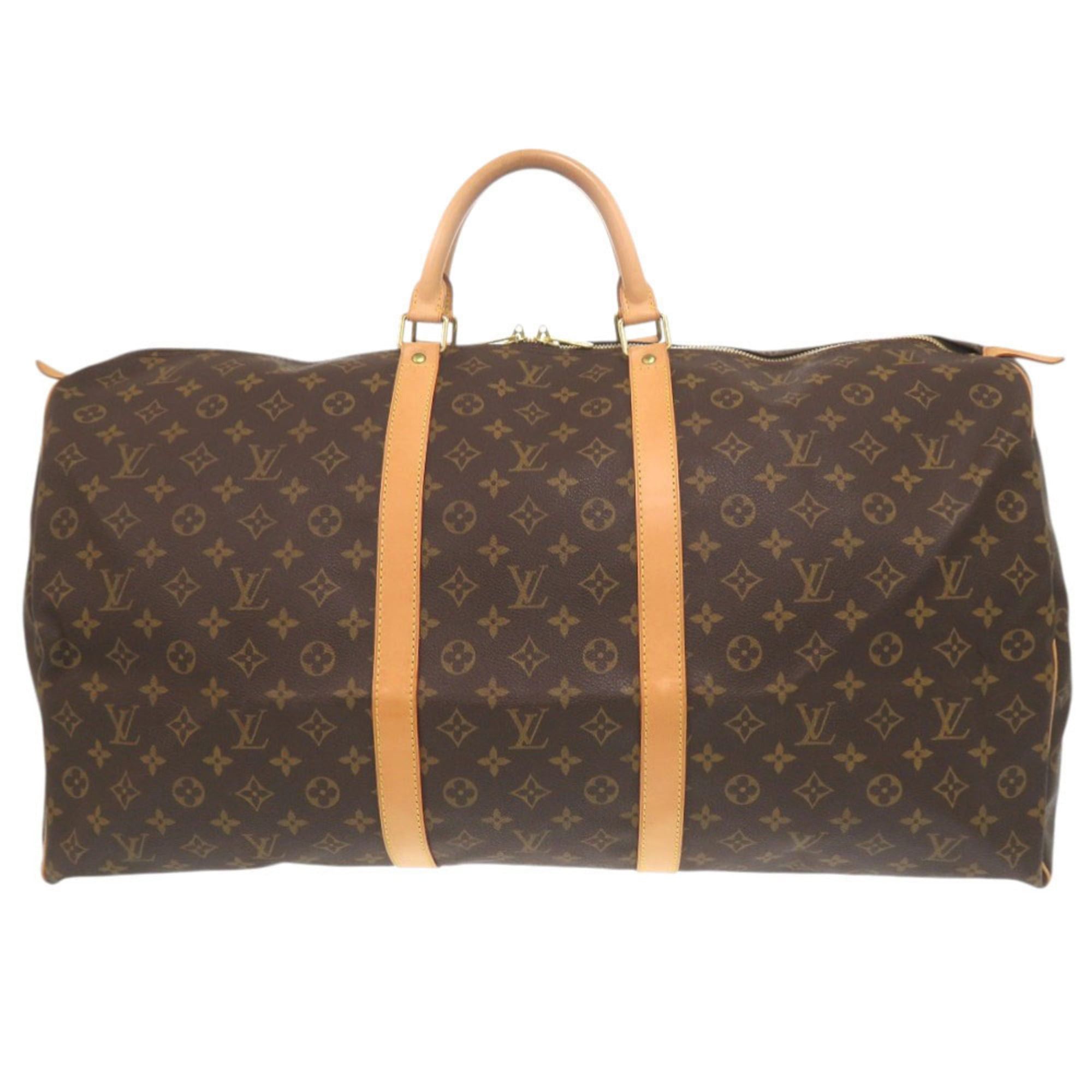 Louis Vuitton Excellent condition Louis Vuitton Keepall 60 Monogram M41422 Brown Boston Bag LV 1270 Size ONE SIZE - 1 Thumbnail