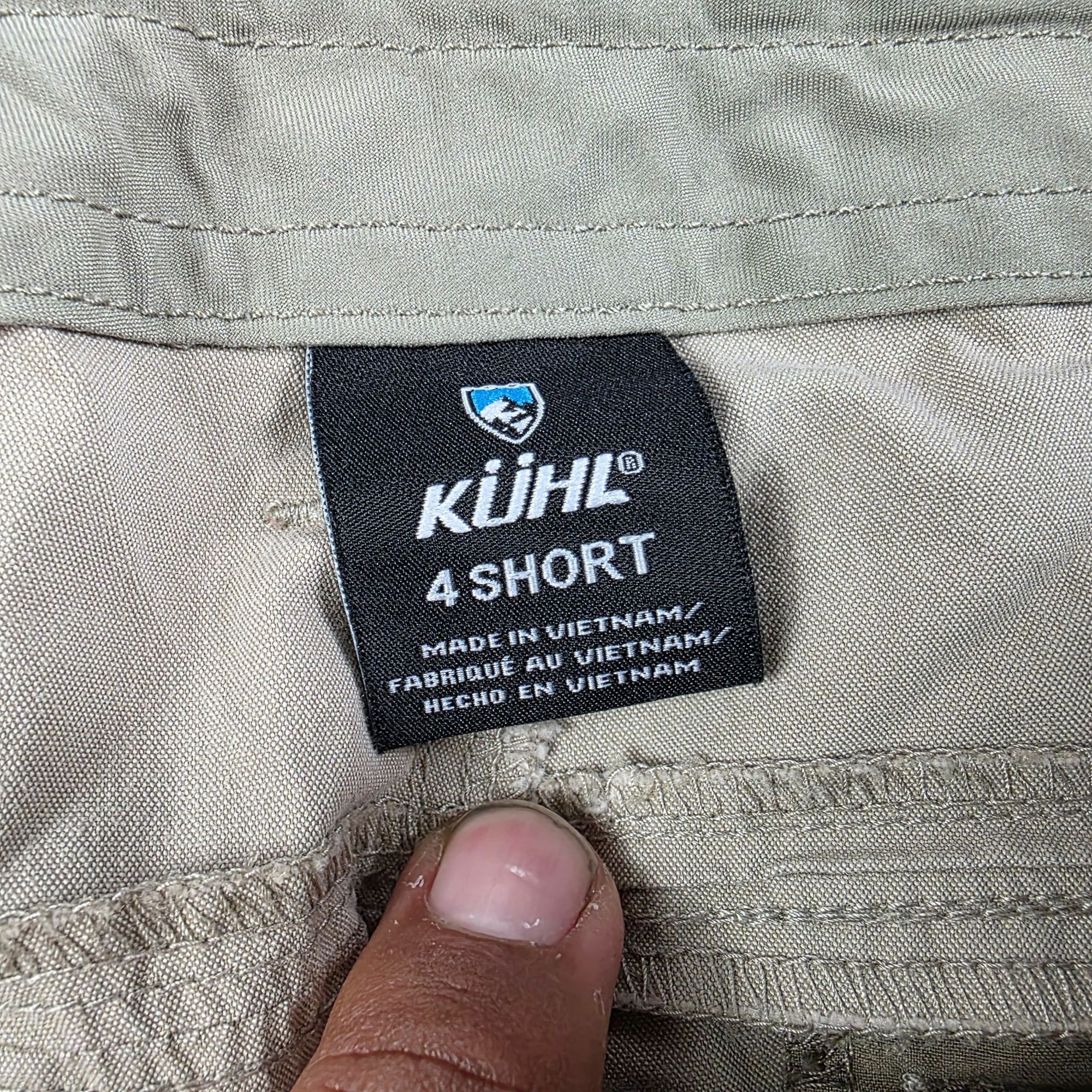 Kuhl Kuhl 4 Short Womens Size 4 Beige Outdoor Hiking Pants Lightw Size 27" / US 4 / IT 40 - 4 Thumbnail
