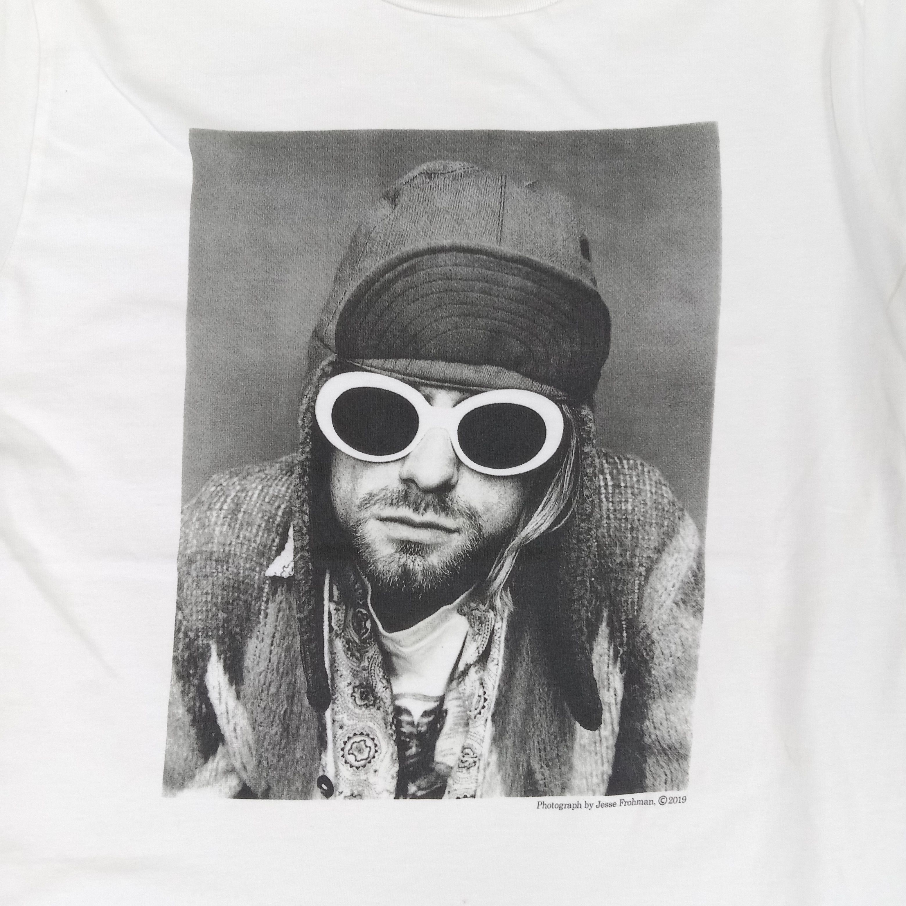 Vintage Kurt Cobain Photograph By Jesse Frohman Tshirt Size US L / EU 52-54 / 3 - 2 Thumbnail