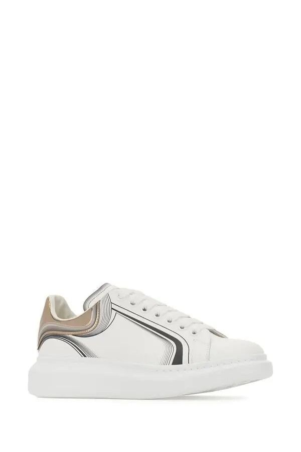 Alexander McQueen o1w1db10725 Oversized Sneaker in White Size US 9 / EU 42 - 2 Thumbnail