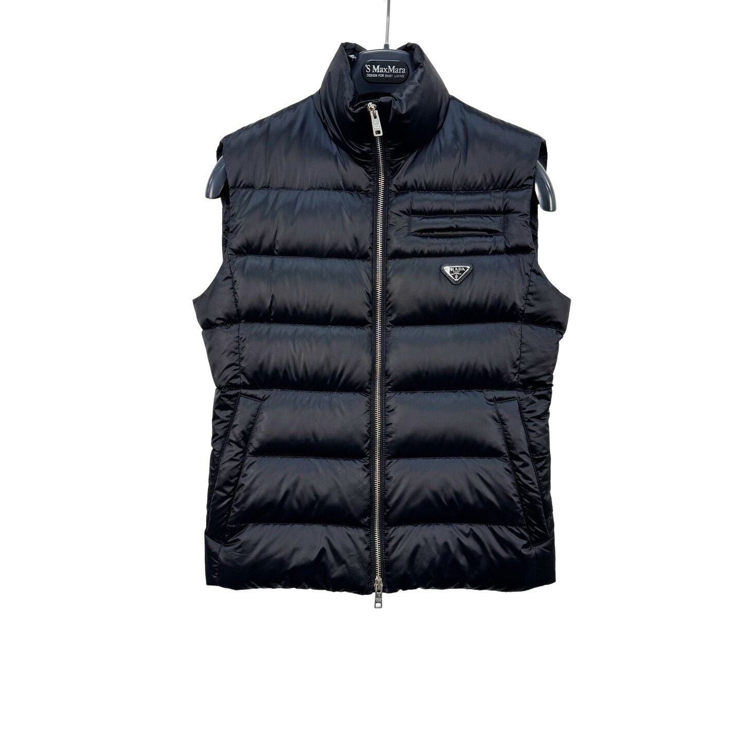 Prada Prada Triangle Logo Padded Down Vest IT 40 Size S / US 4 / IT 40 - 1 Thumbnail