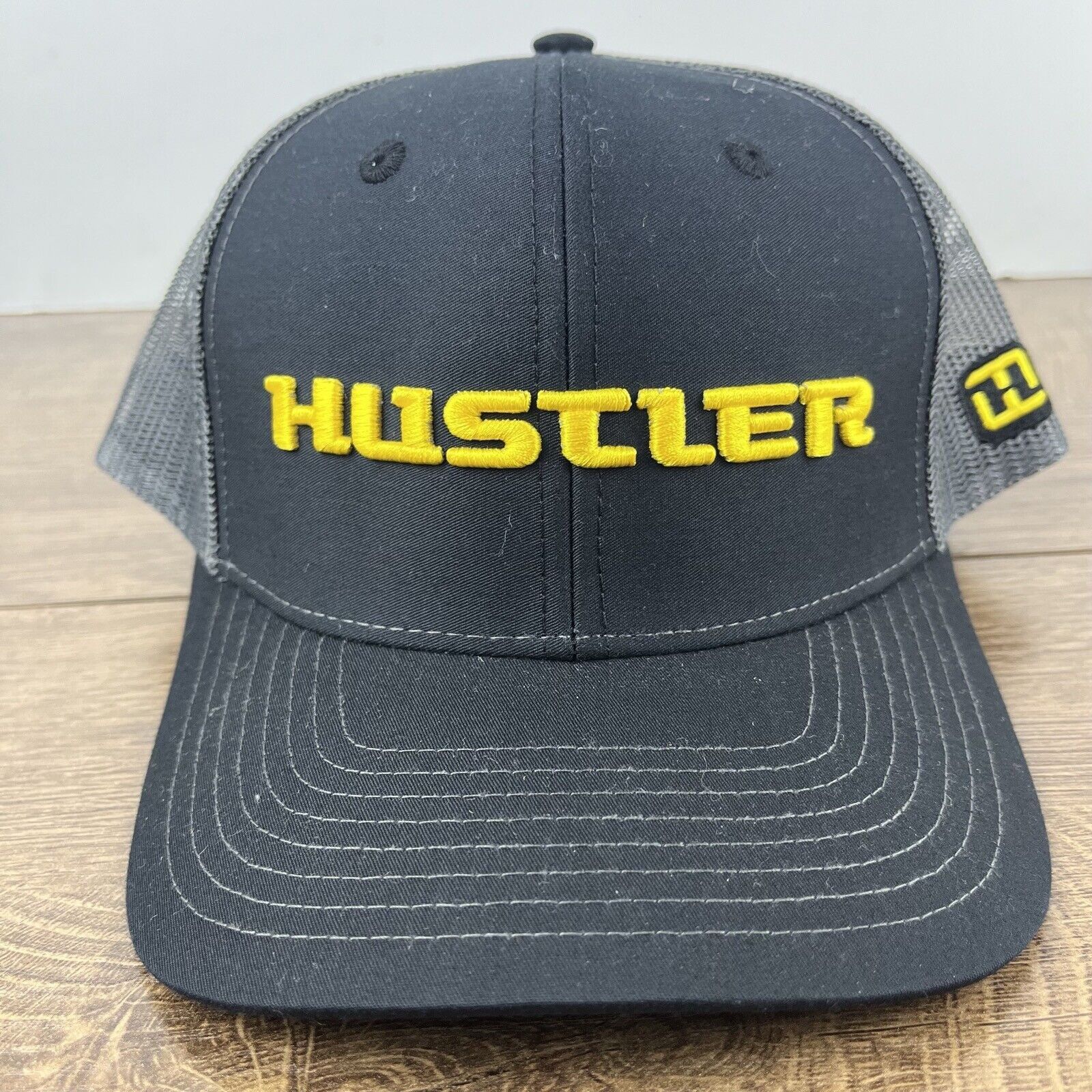 Other Hustler Snapback Hat Lazenby Equipment Black Adjustable Hat Size ONE SIZE - 5 Thumbnail