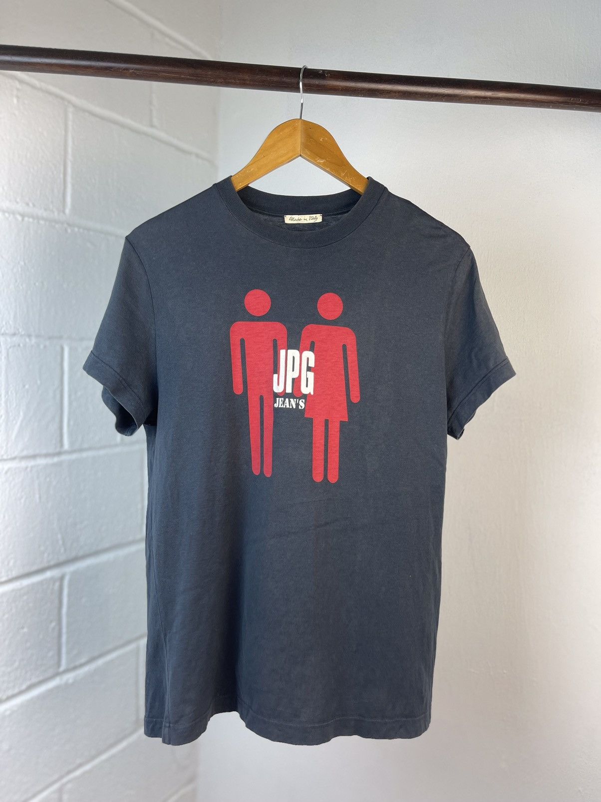Jean Paul Gaultier Vtg Jean Paul Gaultier Equal Tee Size US M / EU 48-50 / 2 - 2 Thumbnail