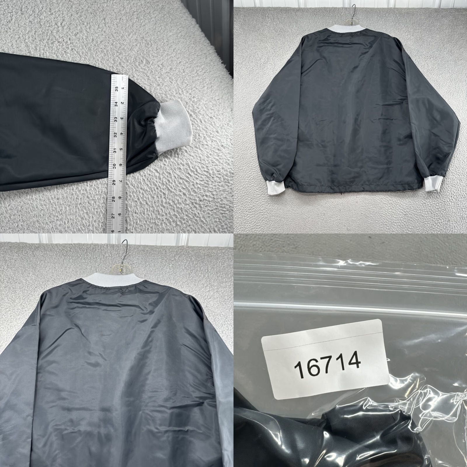 Vintage VINTAGE Swingster 1/4 Zip Jacket Men’s USA Made Lightweight XL Black Windbreaker USA Made Swingster 1/4 Zip Mens XL Black Windbreaker Size US XL / EU 56 / 4 - 8 Thumbnail