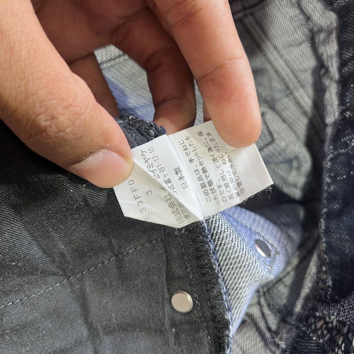 Issey Miyake × Vintage Vintage Issey Miyake Men Sashiko Denim Pants Size US 33 - 6 Thumbnail