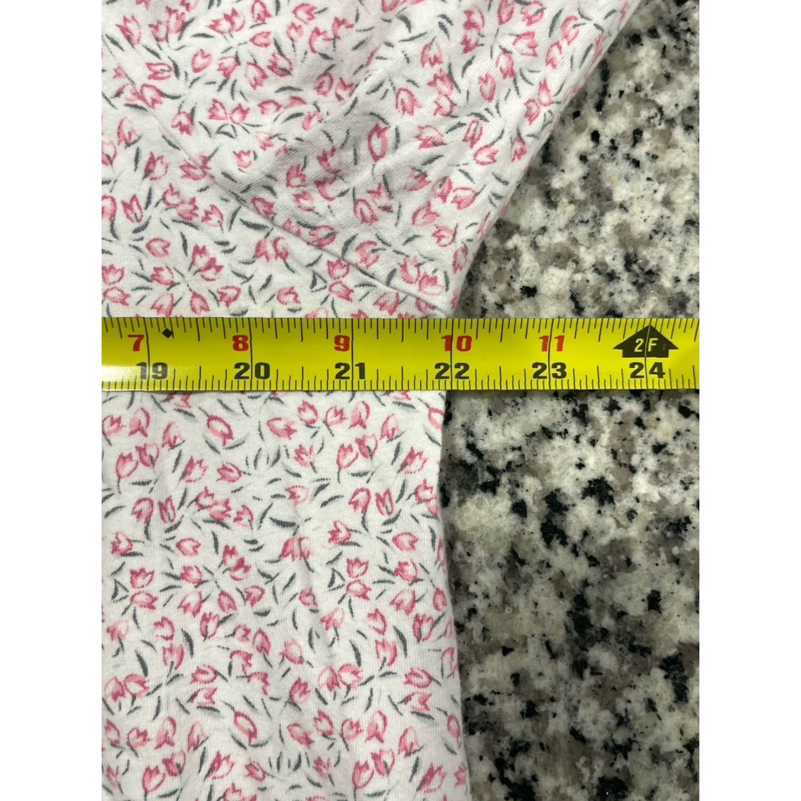 Vintage EILEEN WEST Nightgown Women Gown Lace Floral Pink White M Adult Women Size ONE SIZE - 3 Thumbnail