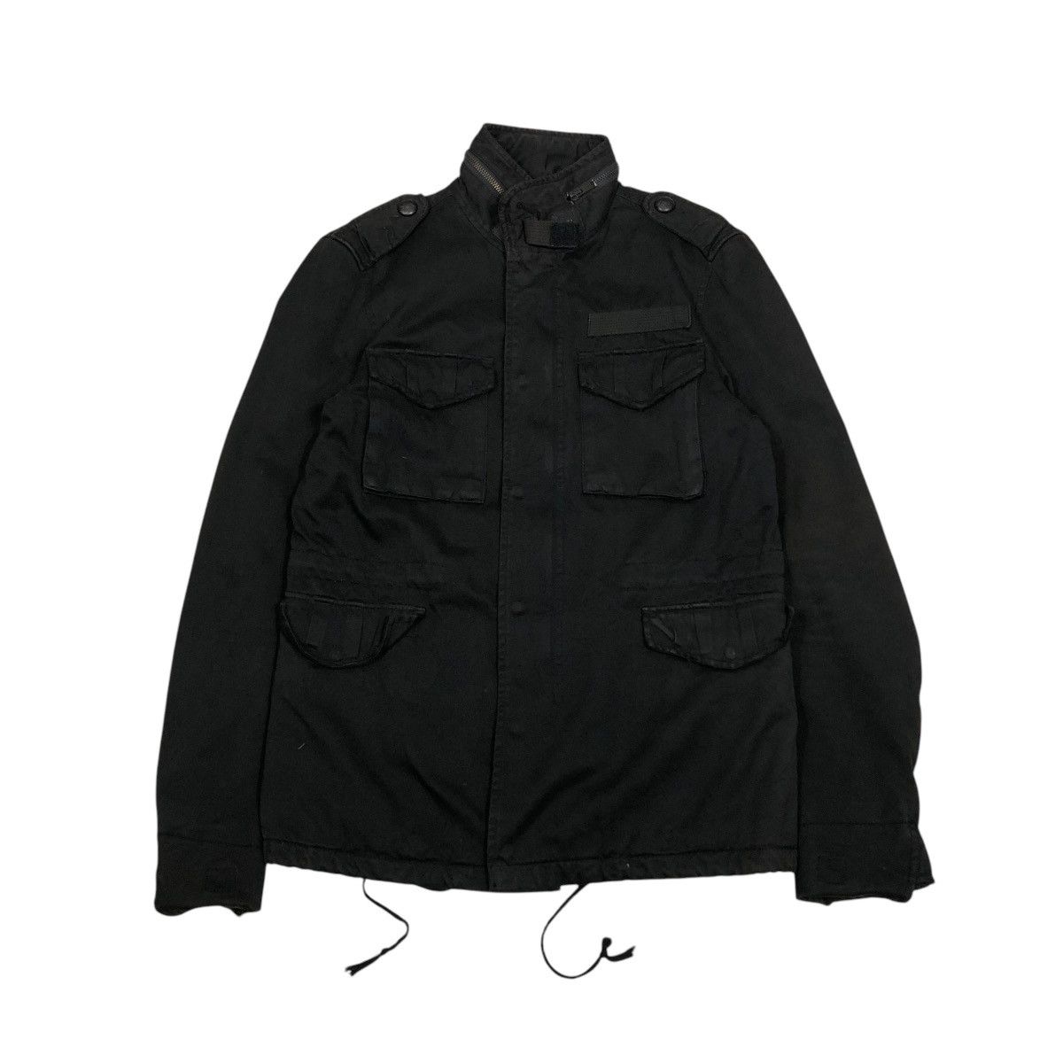 Japanese Brand 🔥VINTAGE BIKER JACKET VANQUISH SOLDIER SKELETON BIG LOGO Size US S / EU 44-46 / 1 - 2 Thumbnail