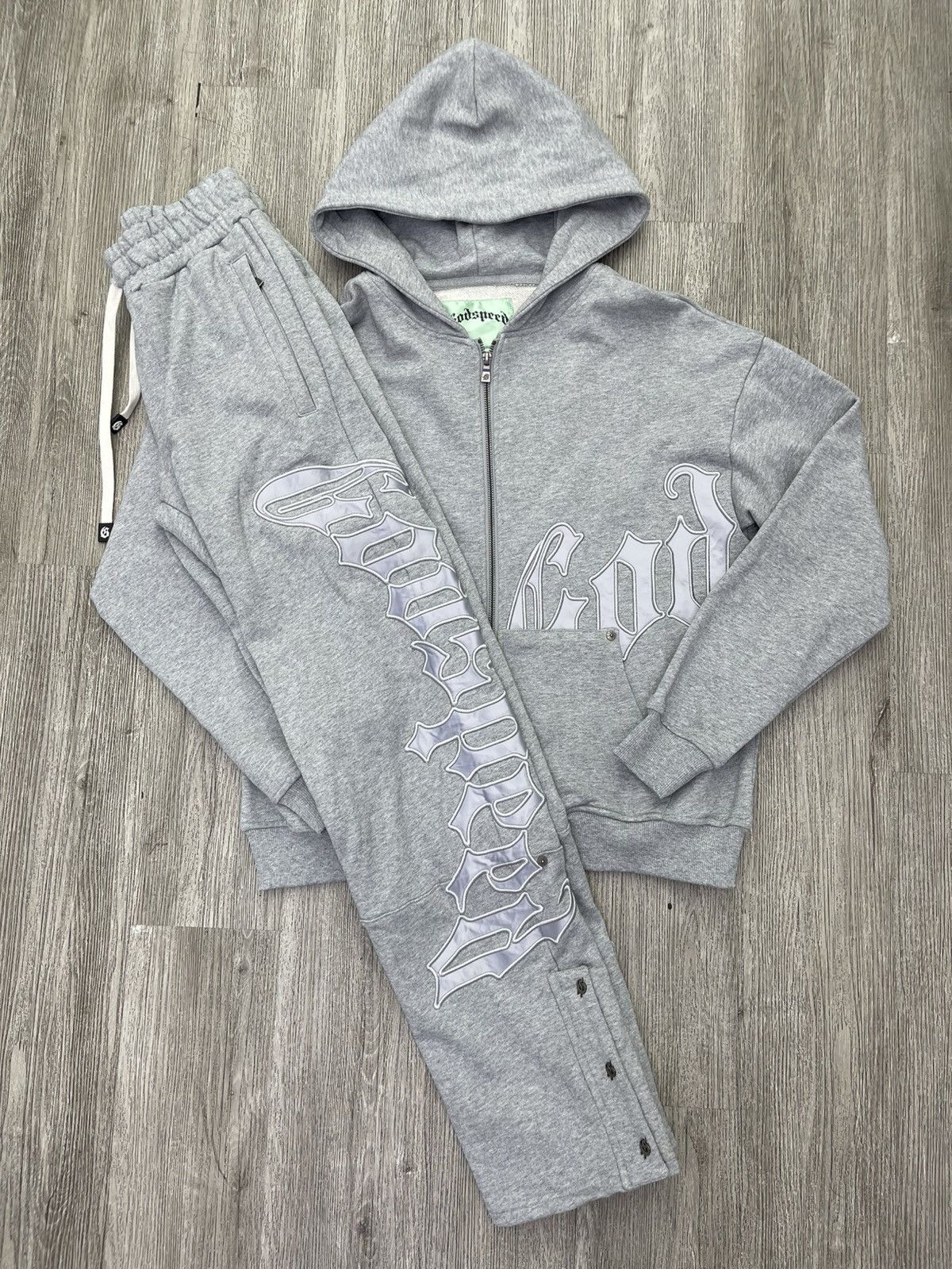 Godspeed Godspeed og logo Sweatsuit Grey Size US 26 / EU 42 - 1 Thumbnail