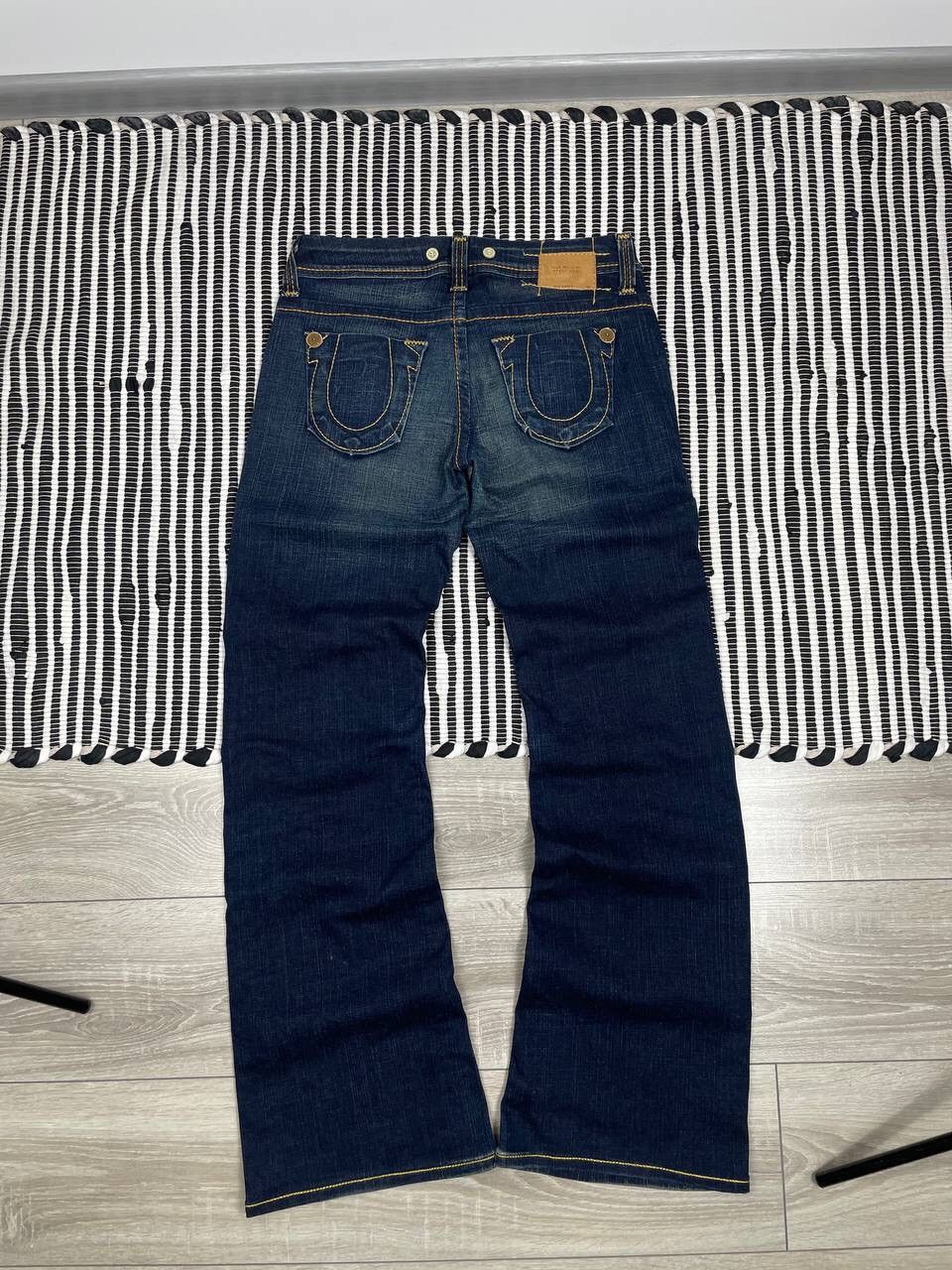 True Religion Vintage Crazy True Religion Flared Denim Jeans Y2K Size 30" / US 8 / IT 44 - 1 Thumbnail