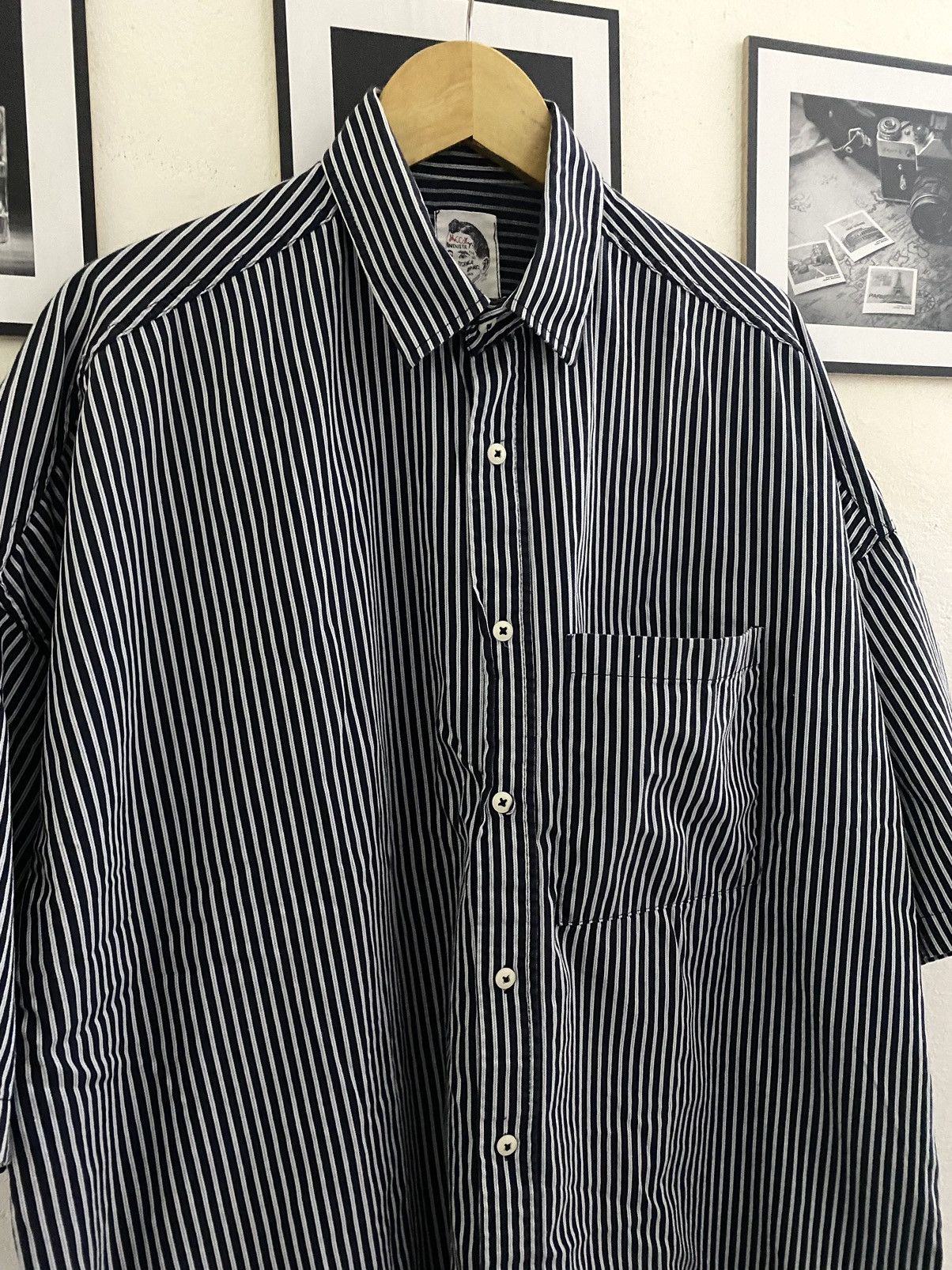The Real McCoy's McCoy's industry Men Oversized Shirt Size US L / EU 52-54 / 3 - 2 Thumbnail