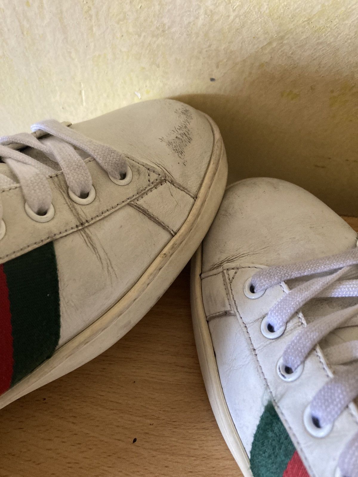 Gucci Gucci Ace Lowtop sneakers Size 8 Size US 8 / EU 41 - 8 Thumbnail