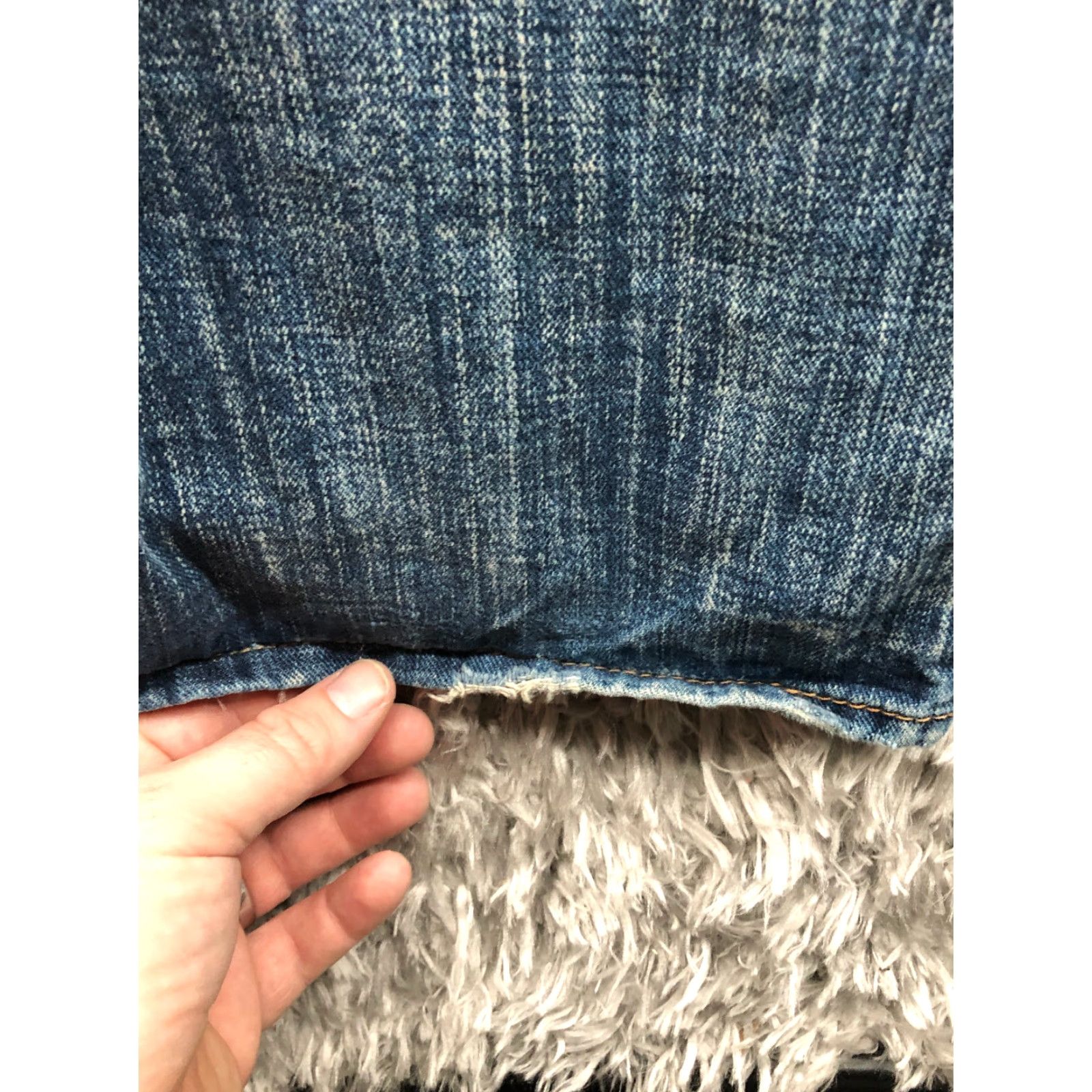 Vintage Mavi Jeans Size 34x34 Mens Mid Rise Straight Leg Dark Wash Blue Denim Jeans Size US 34 / EU 50 - 7 Thumbnail