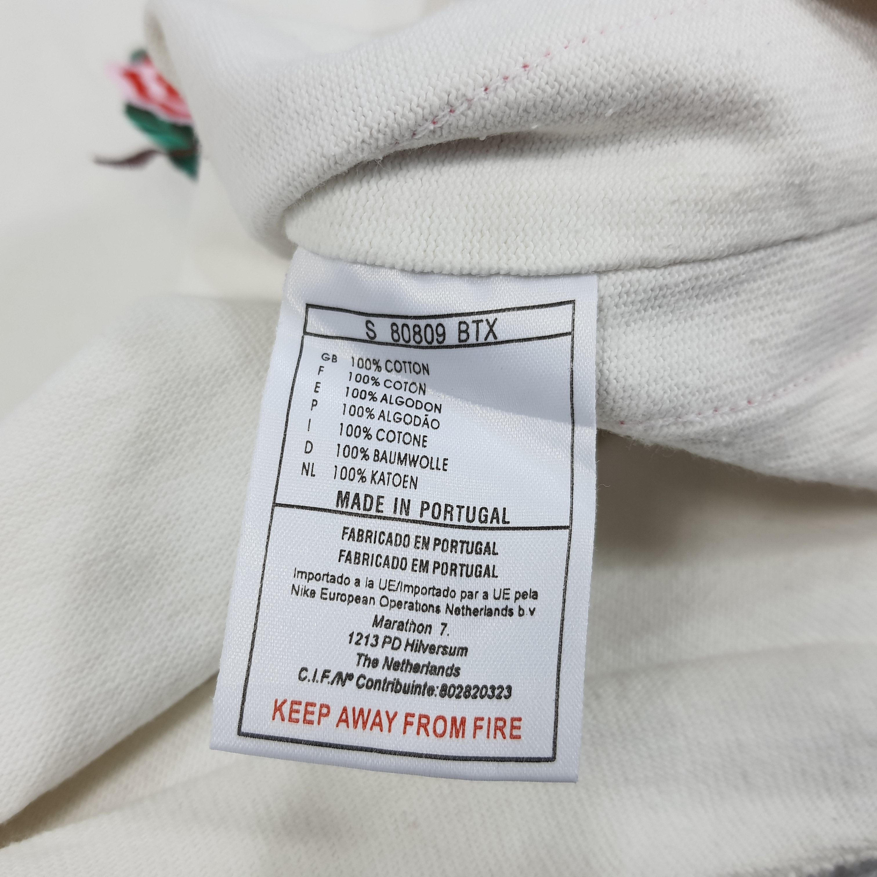 Nike × Vintage Vintage Nike Cellnet Roses 90s Polo Long Sleeve Shirt Size US XL / EU 56 / 4 - 9 Thumbnail