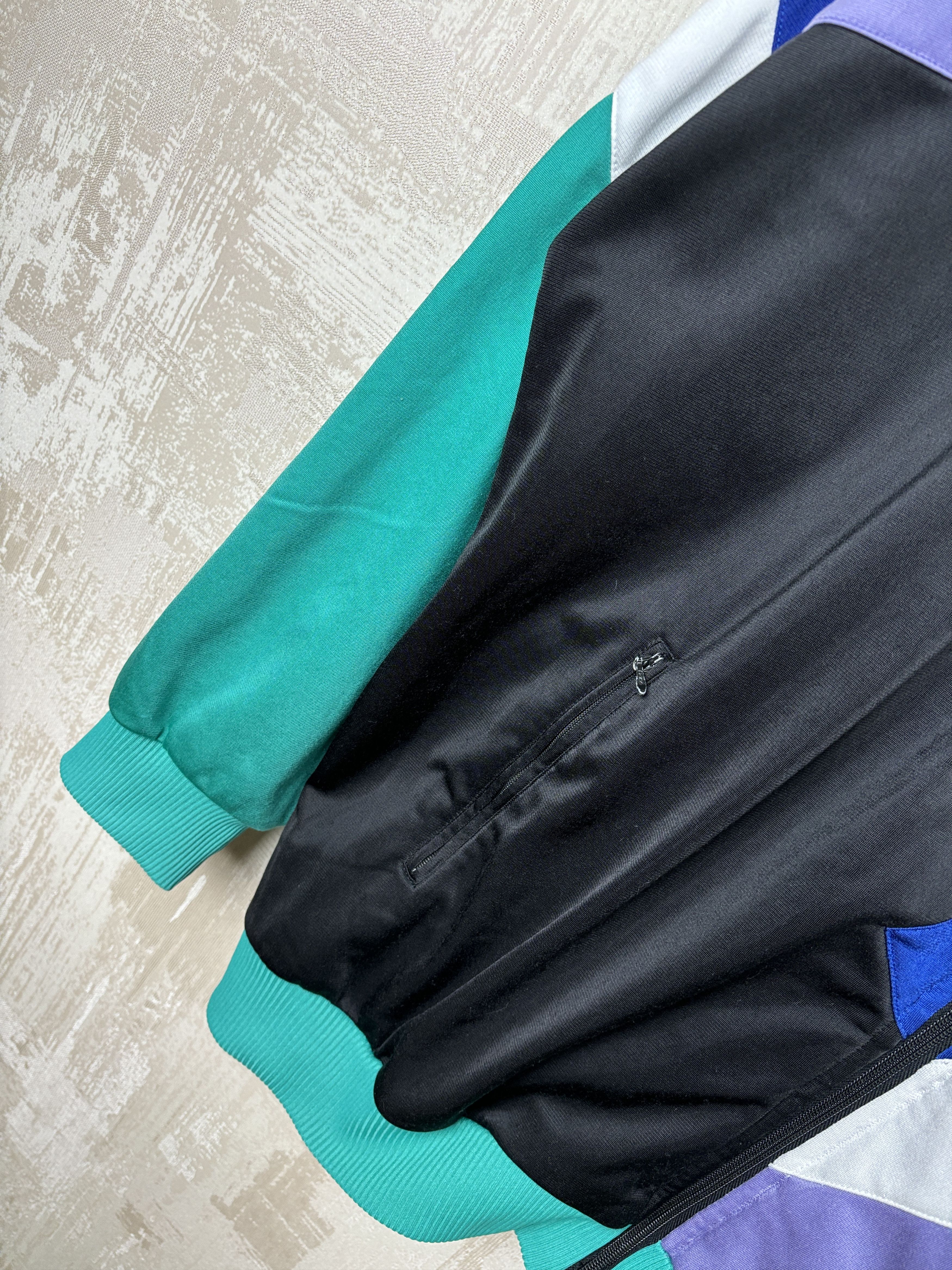 Adidas × Vintage 90's Adidas Vintage Big Trefoil Logo Track Jacket Tracksuit Size US XL / EU 56 / 4 - 7 Thumbnail