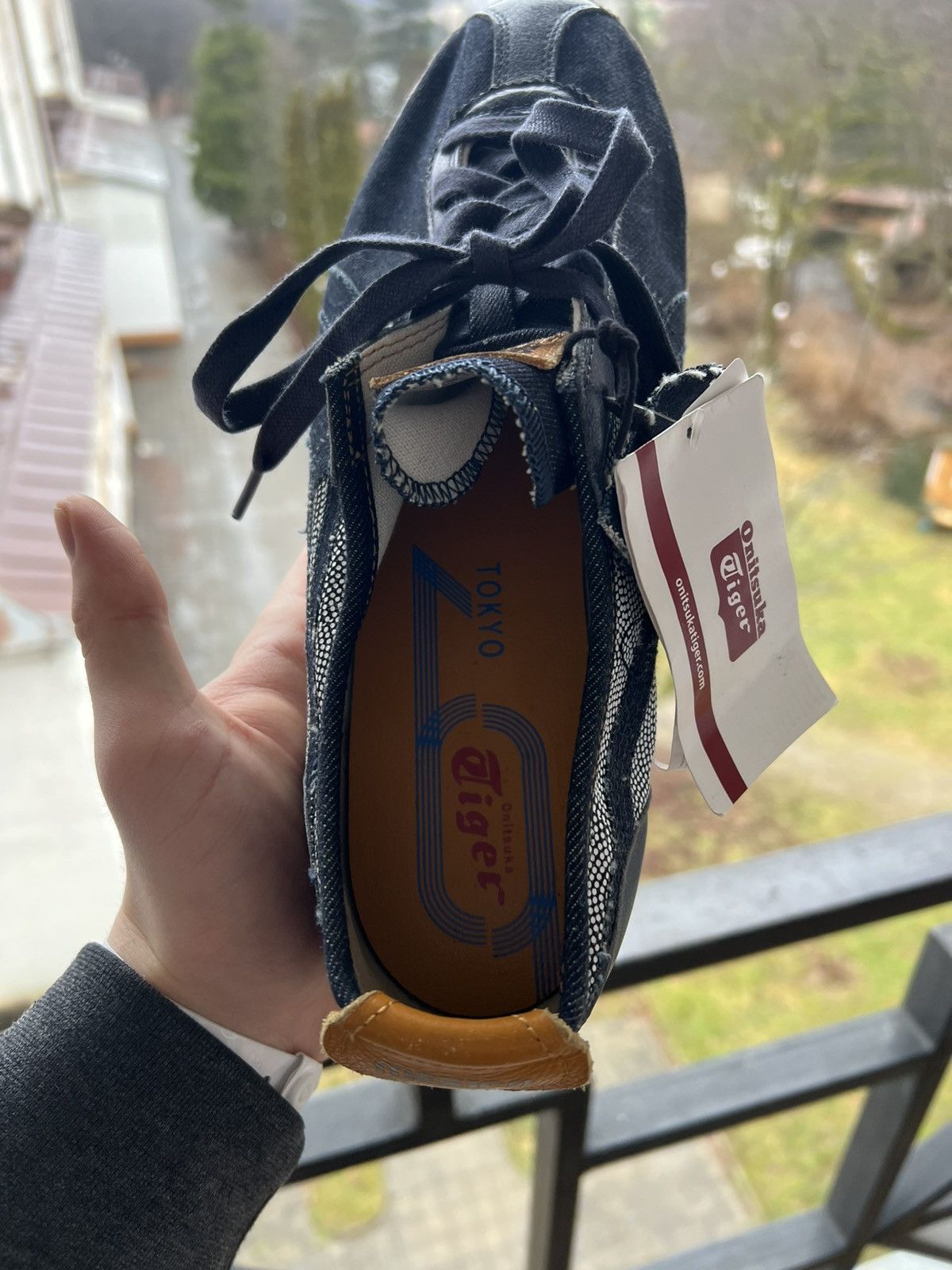 Onitsuka Tiger Vintage Asics Onitsuka Tiger Mexico Okayama Denim Sneakers Size US 10.5 / EU 43-44 - 10 Thumbnail