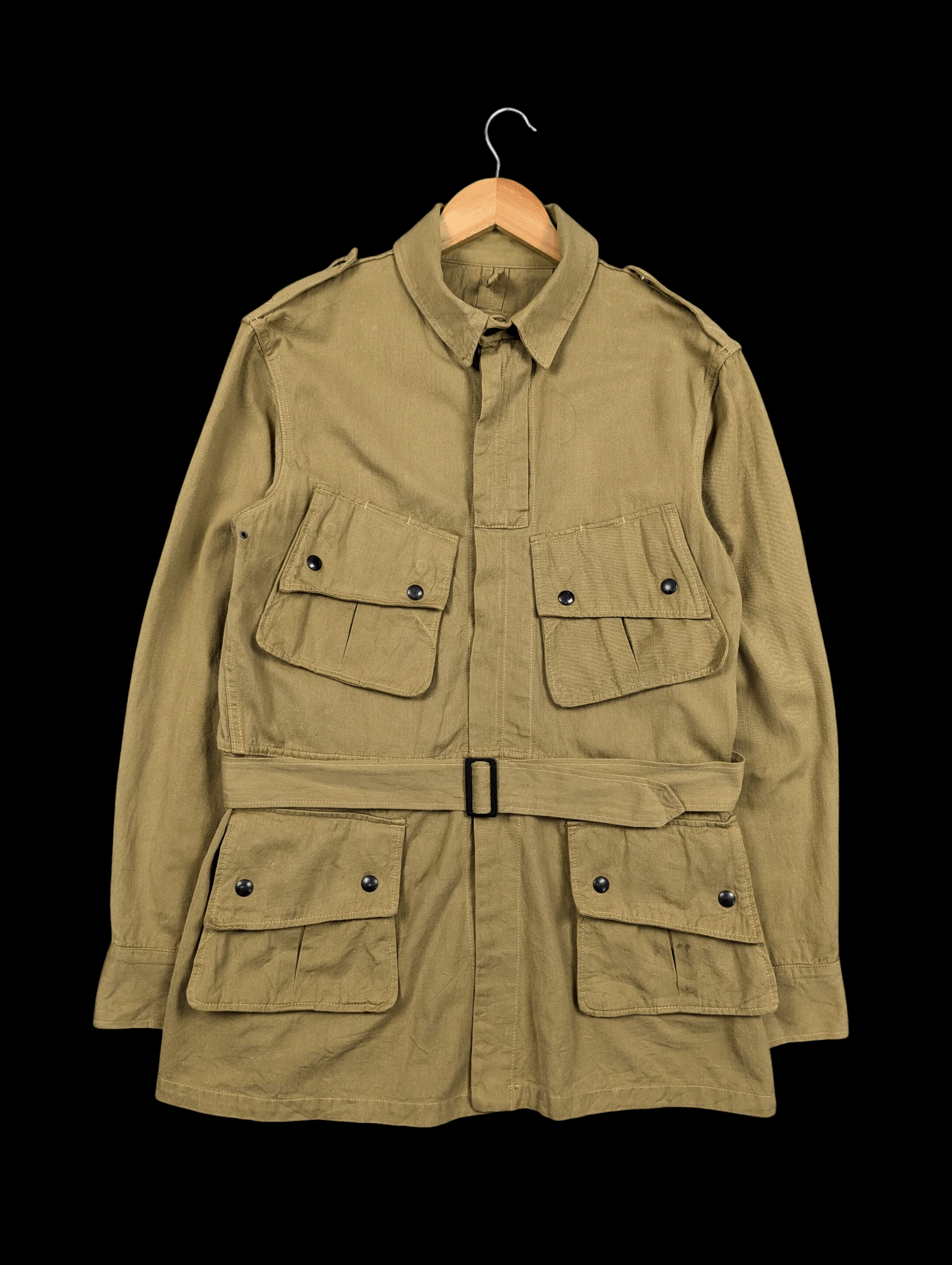 Vintage 40s WWII Buzz Rickson Paracute Jumper Coat Jacket