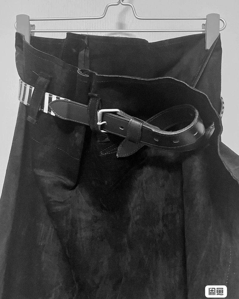 Y's Y's Rare Leather Skirt Size 25" / US 0 / IT 36 - 5 Thumbnail