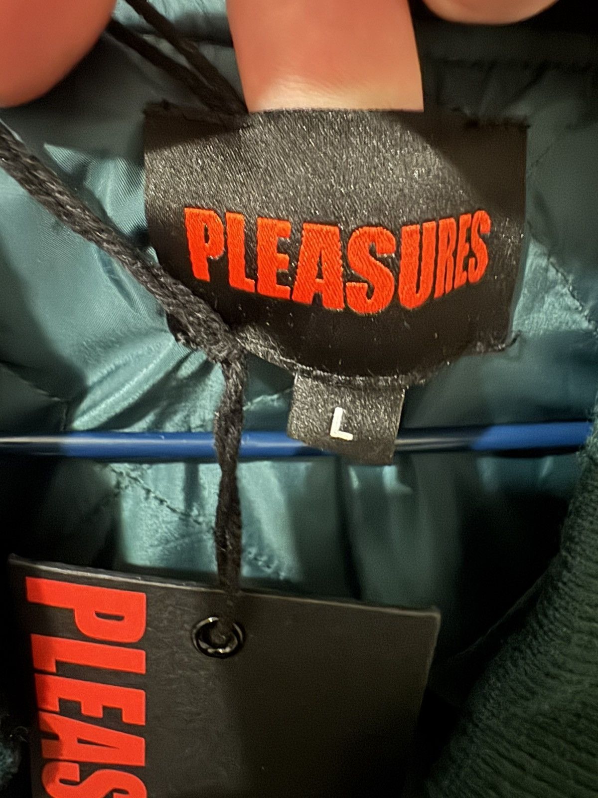Pleasures PLEASURES Anytime Varsity Jacket Green New Large Size US L / EU 52-54 / 3 - 5 Thumbnail