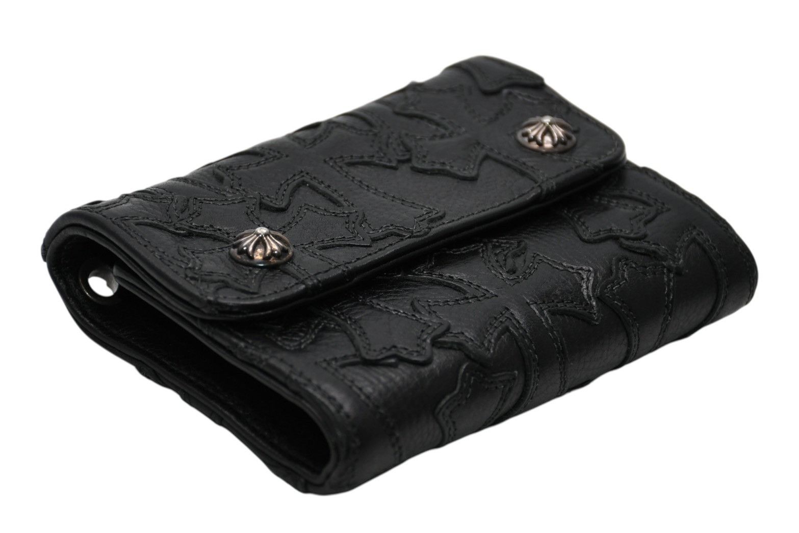 Chrome Hearts Chrome Hearts Cemetery Cross Wave Wallet Size ONE SIZE - 3 Thumbnail