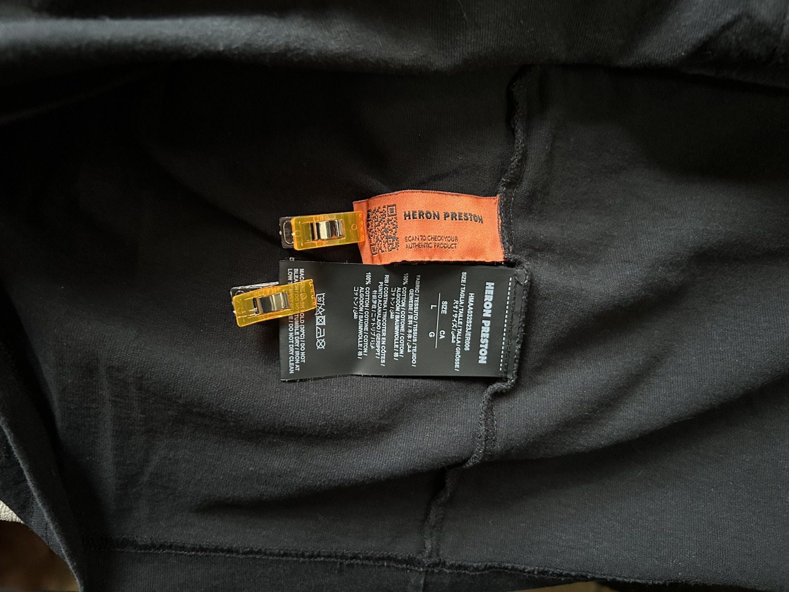 Heron Preston Heron Preston "Misprinted" Tshirt Size US L / EU 52-54 / 3 - 4 Thumbnail