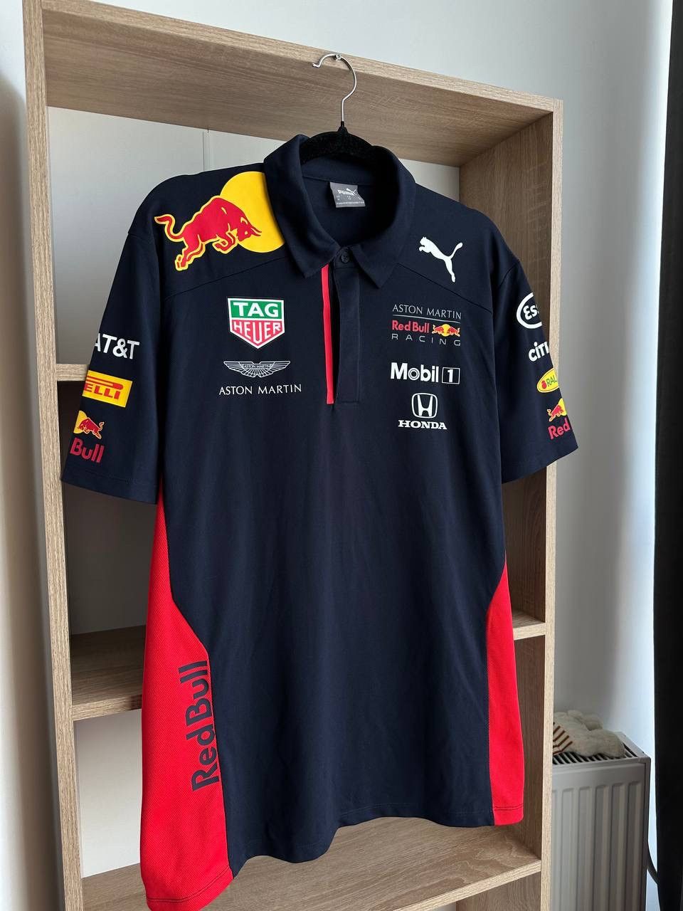 Red Bull × Vintage Vintage Red Bull Racing Formula Uno T-Shirt Size US XL / EU 56 / 4 - 7 Thumbnail