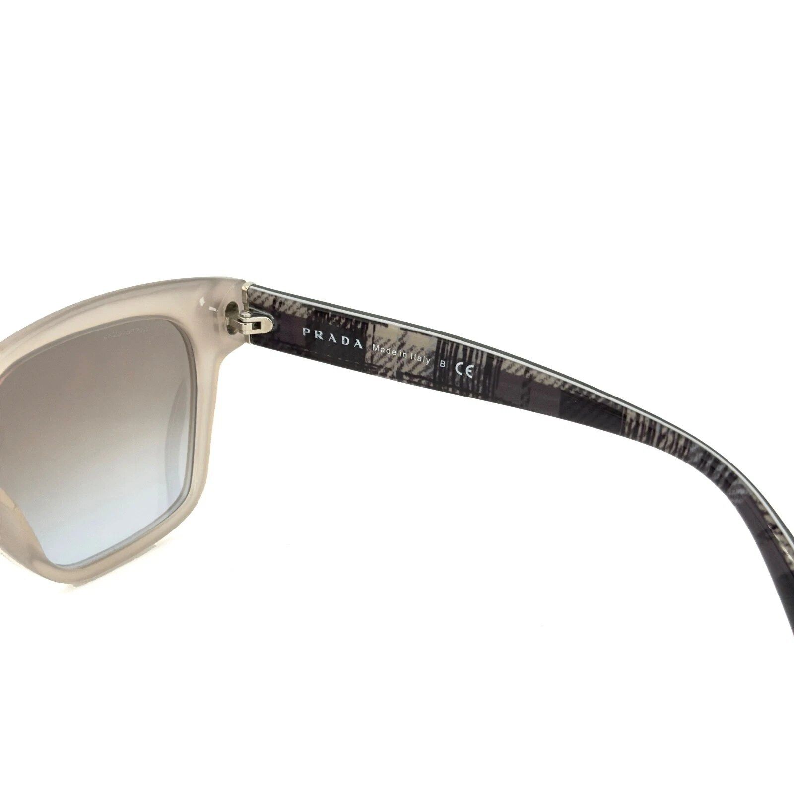 Prada PRADA 11S Heritage PR11SS Grey Black Authentic Sunglasses Size ONE SIZE - 6 Thumbnail