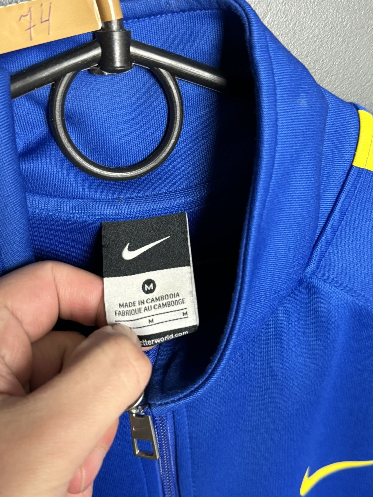 Nike Manchester City Training Football Jersey Sweatshirt Size US M / EU 48-50 / 2 - 21 Thumbnail
