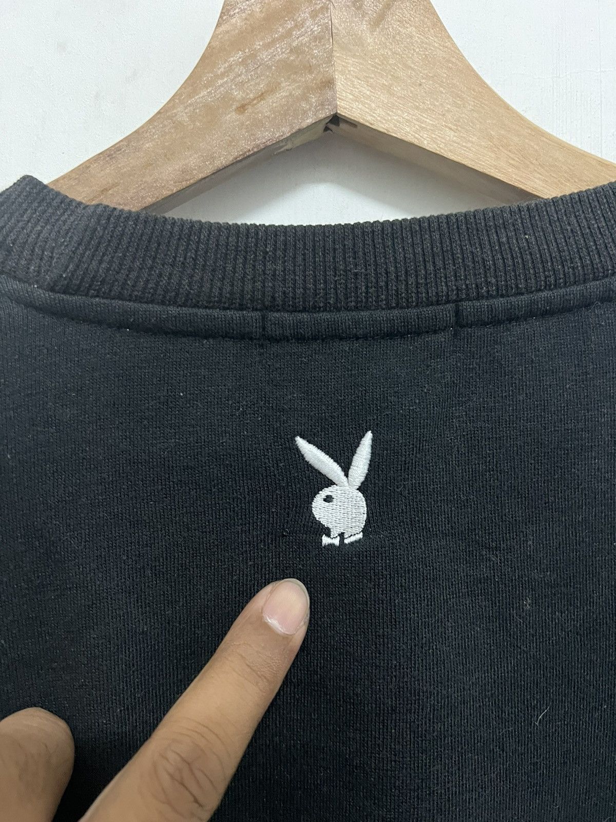 Playboy × Vintage VINTAGE PLAYBOY EMBROIDERY SPELL OUT CREWNECK Size US M / EU 48-50 / 2 - 12 Thumbnail