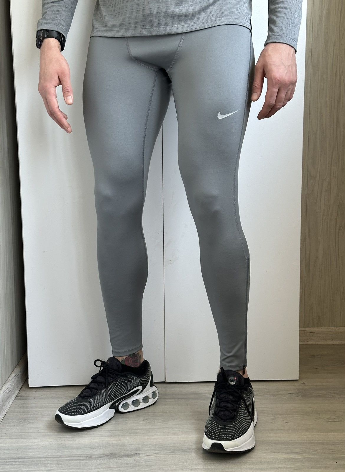 Nike Nike Running Training Set Long Sleeve Shirt Leggings Size L Size US M / EU 48-50 / 2 - 3 Thumbnail