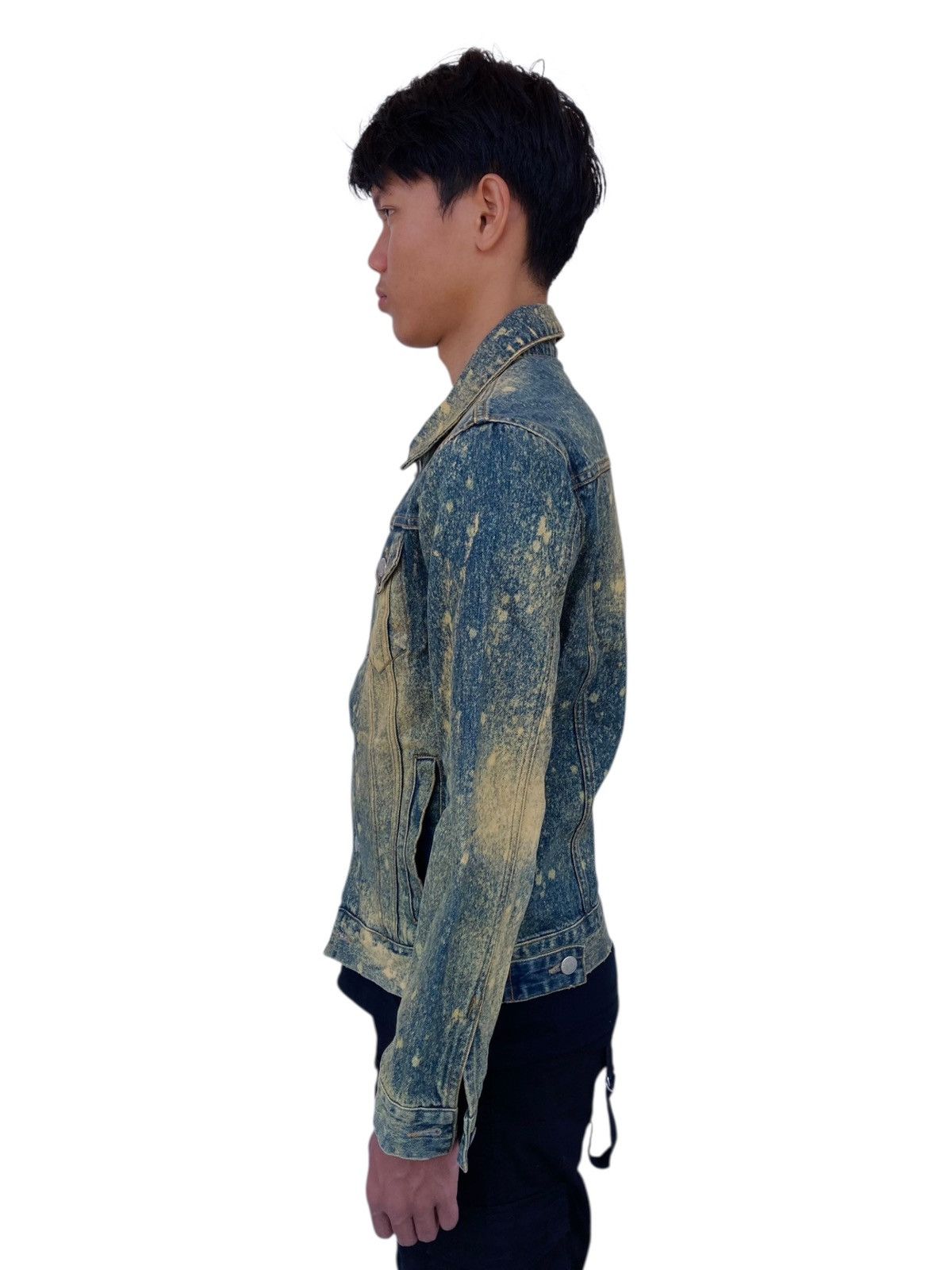 If Six Was Nine 2000s Number Of Day - Mudwash Denim Jacket Size US M / EU 48-50 / 2 - 5 Thumbnail