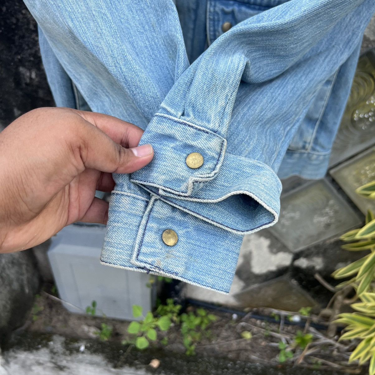 Lee “VINTAGE” 90s LEE LIGHT WASH DENIM ZIP-UP FIELD JACKET Size US L / EU 52-54 / 3 - 16 Thumbnail