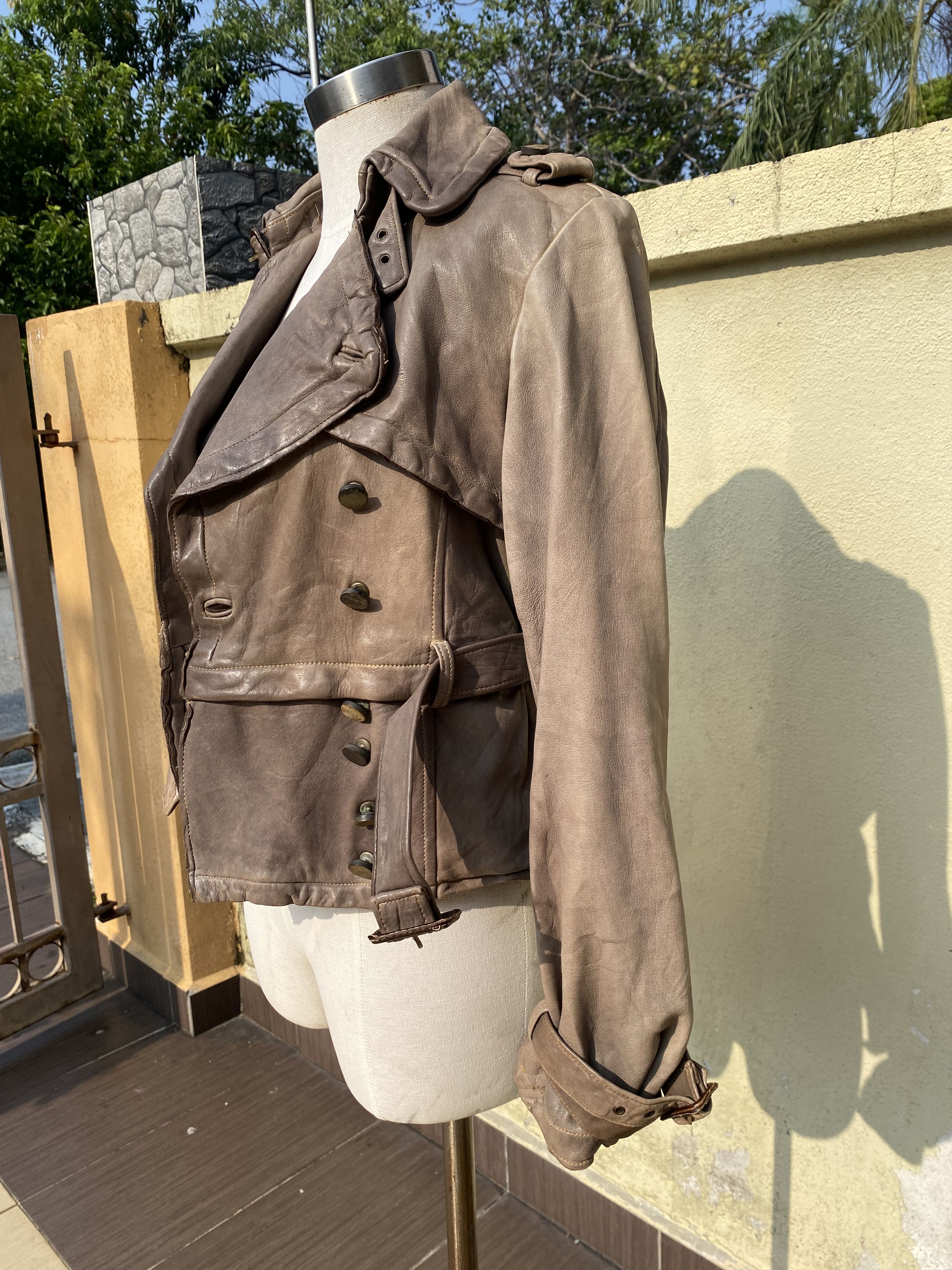 Giorgio Brato leather jacket Size M / US 6-8 / IT 42-44 - 3 Thumbnail