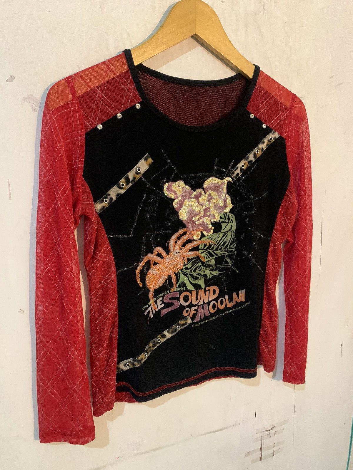 Beauty Beast × Hysteric Glamour × If Six Was Nine Japanese poem long sleeve mesh gothic styel Size US S / EU 44-46 / 1 - 3 Thumbnail