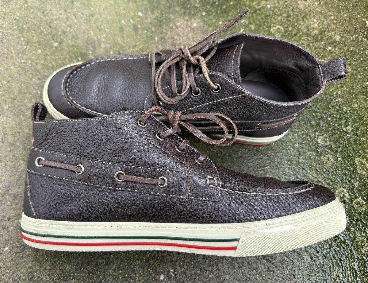 Gucci ✨Gucci✨ (259191) Leather shoes W/ leather laces Size U.S 9.5 Size US 9.5 / EU 42-43 - 4 Thumbnail