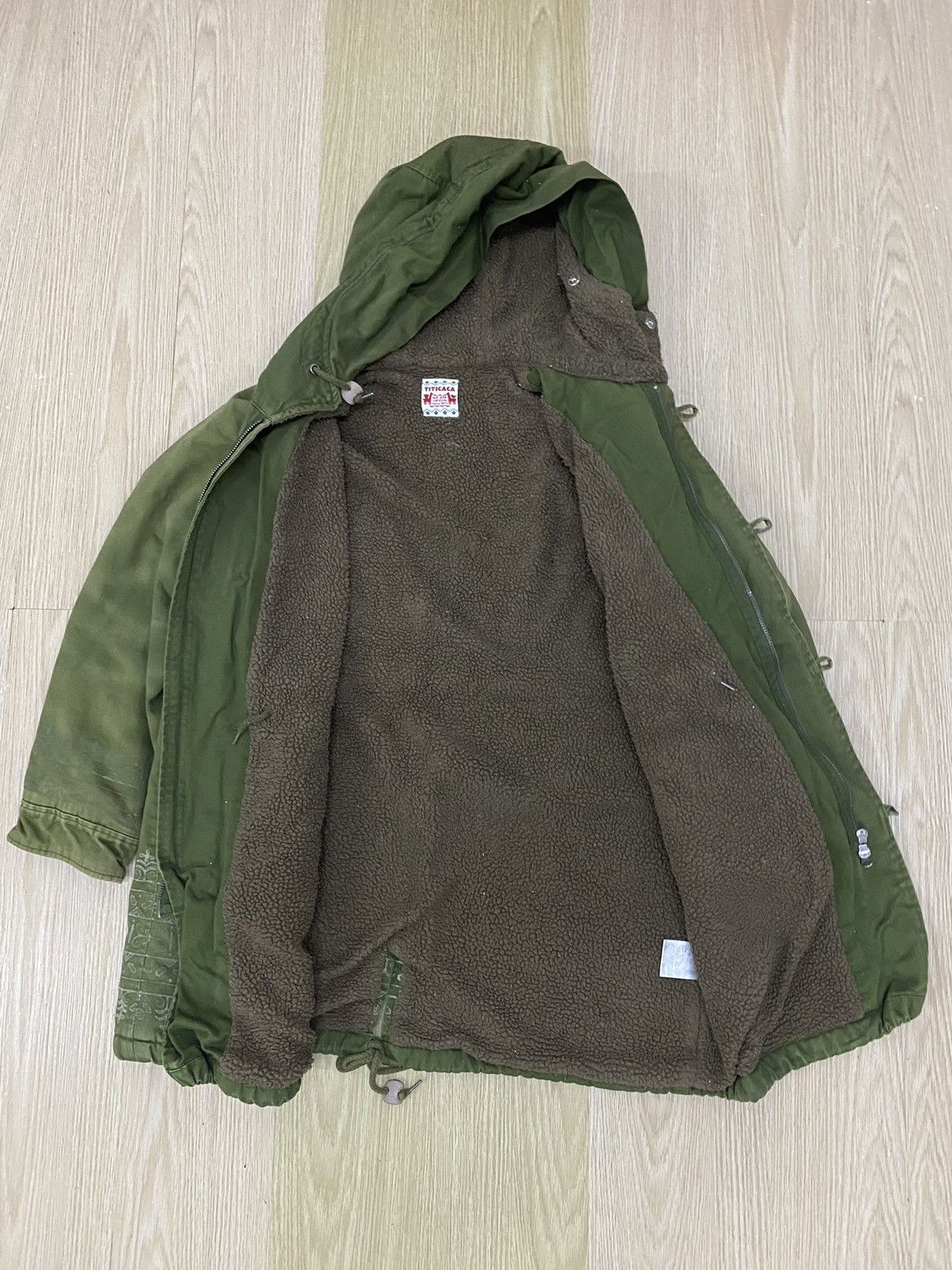 Japanese Brand × Vintage Titicaca fleece sherpa parka Size US S / EU 44-46 / 1 - 2 Thumbnail