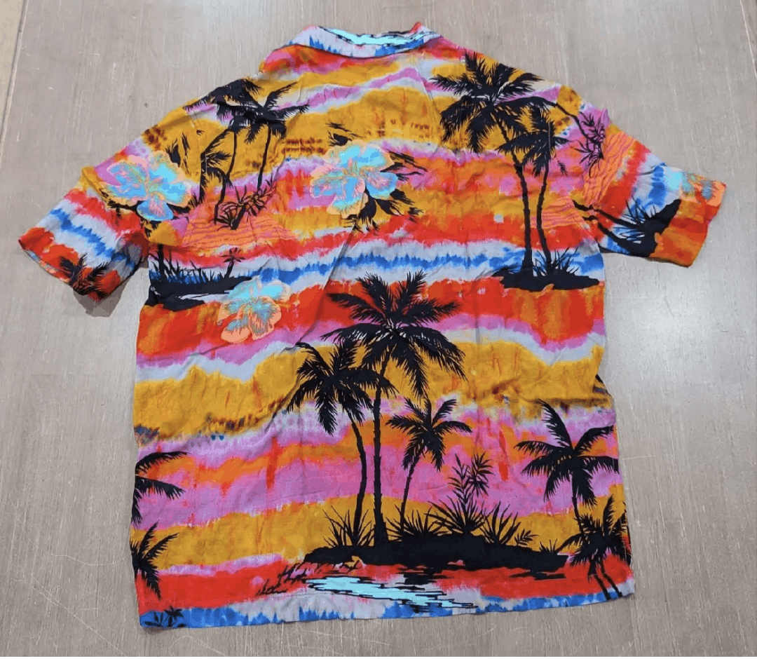 Palm Angels PALM ANGELS Psychedelic Palms Camp Shirt 46 US Small Size US S / EU 44-46 / 1 - 4 Thumbnail